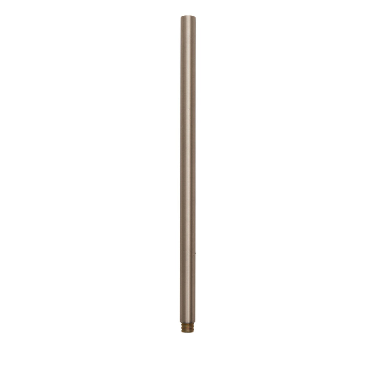 Kichler 12 in antique pewter lamp stem with threaded end