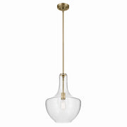 Everly 1-Light Bell Pendant Light - Bees Lighting