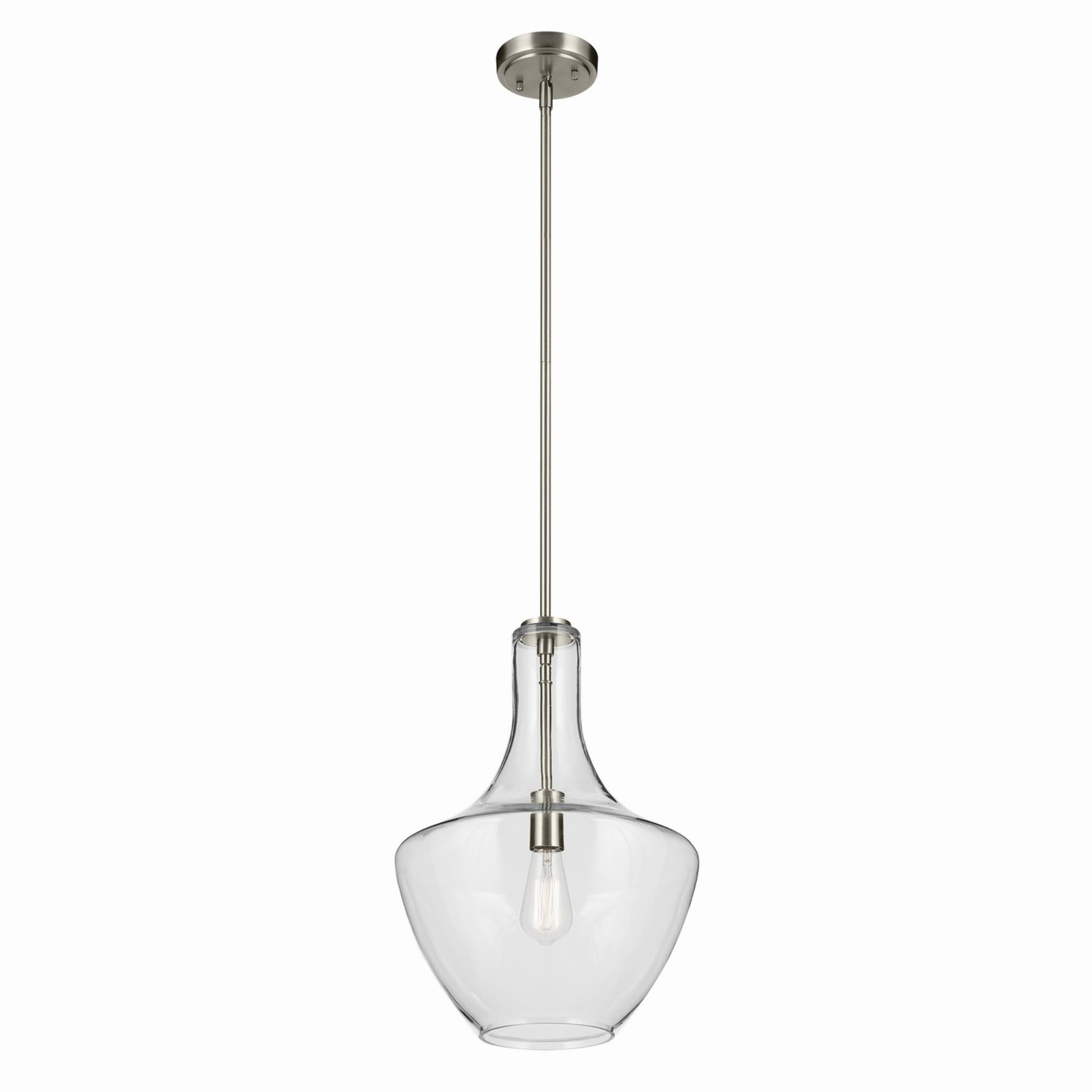 Everly 1-Light Bell Pendant Light - Bees Lighting