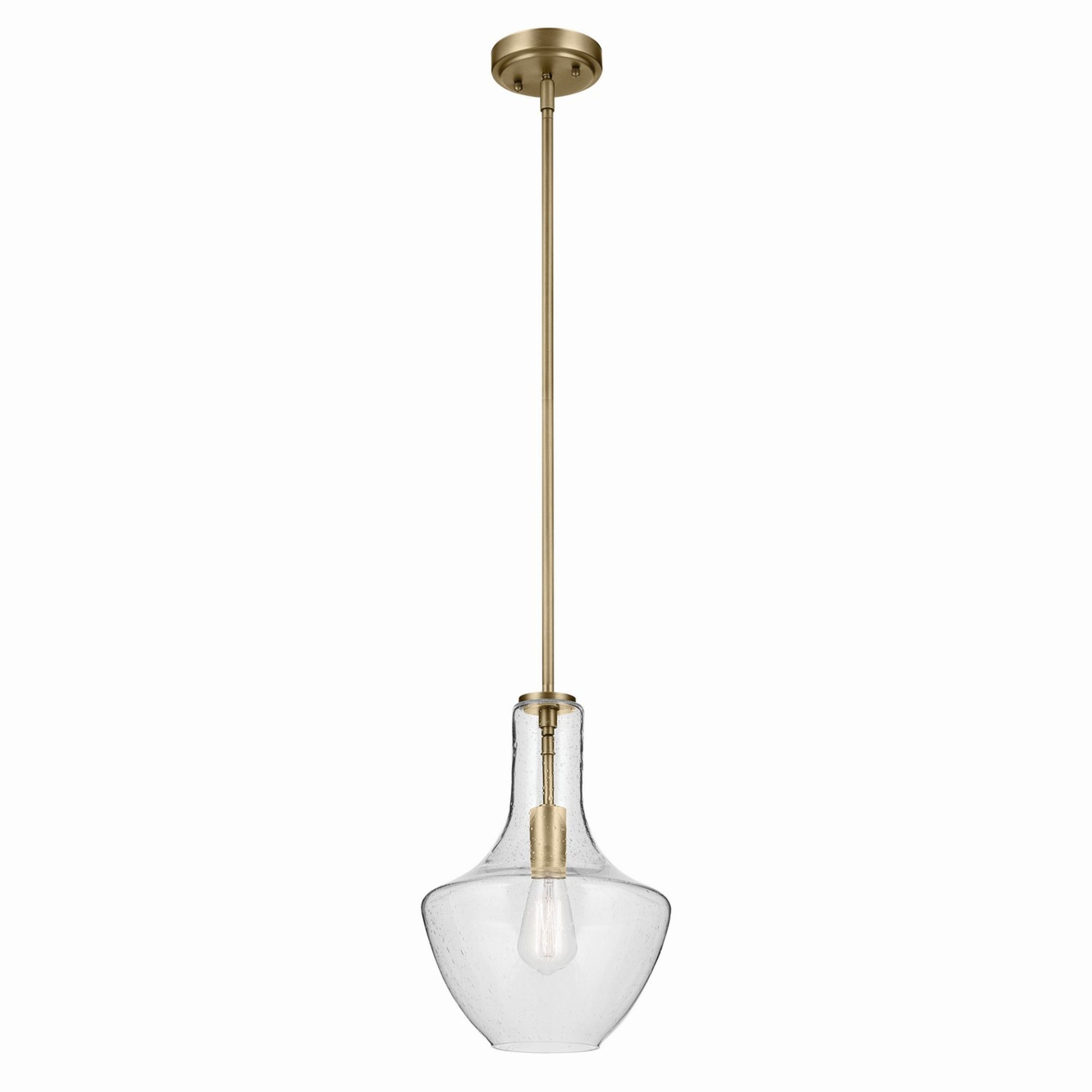 Everly 1-Light Bell Pendant Light - Bees Lighting