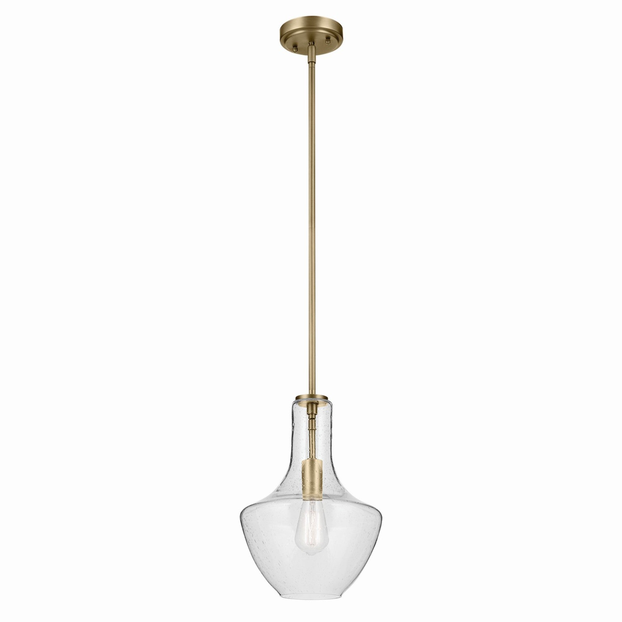Everly 1-Light Bell Pendant Light - Bees Lighting