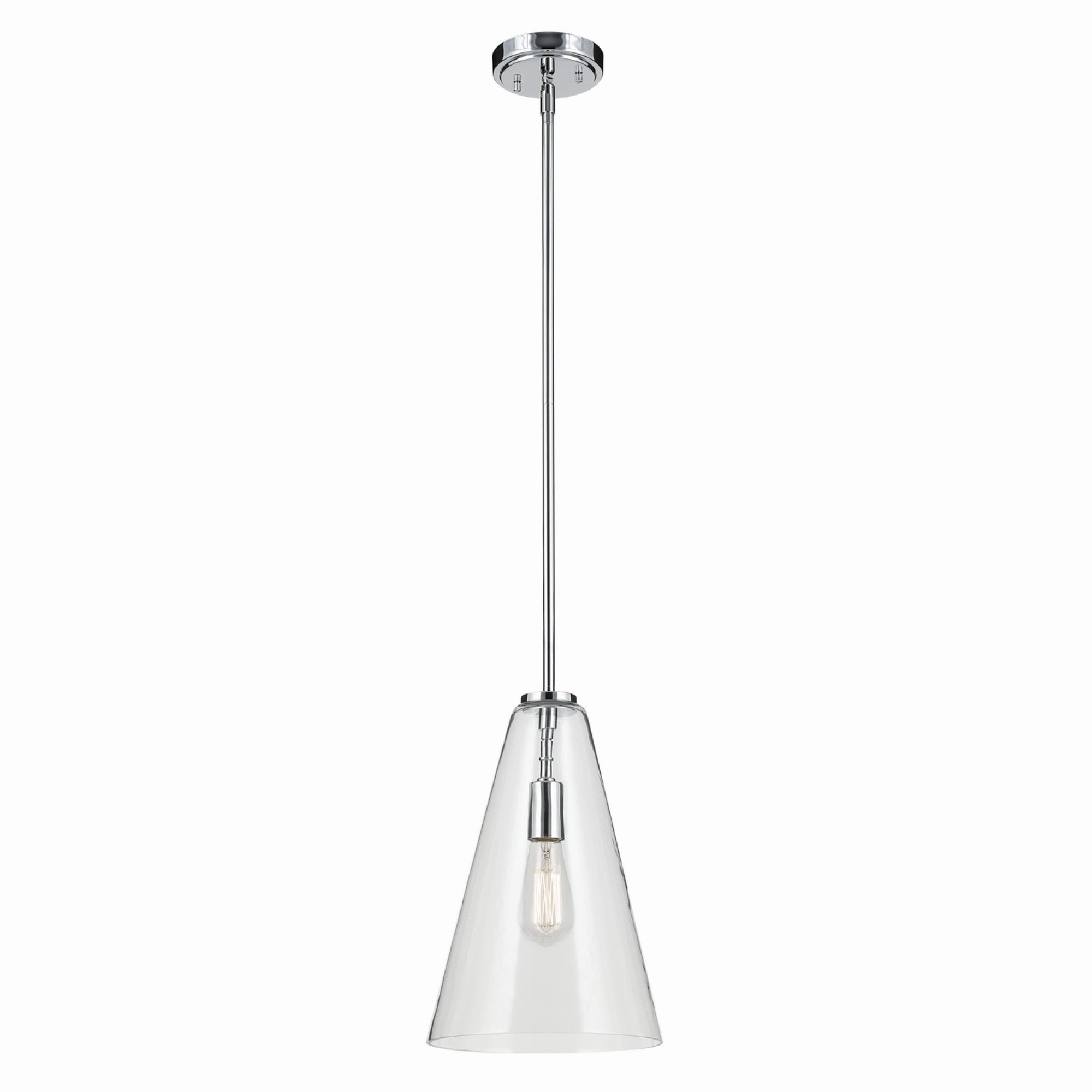 Everly 1-Light Cone Pendant Light - Bees Lighting