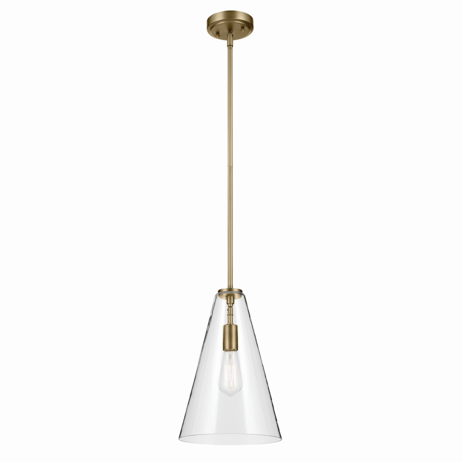 Everly 1-Light Cone Pendant Light - Bees Lighting