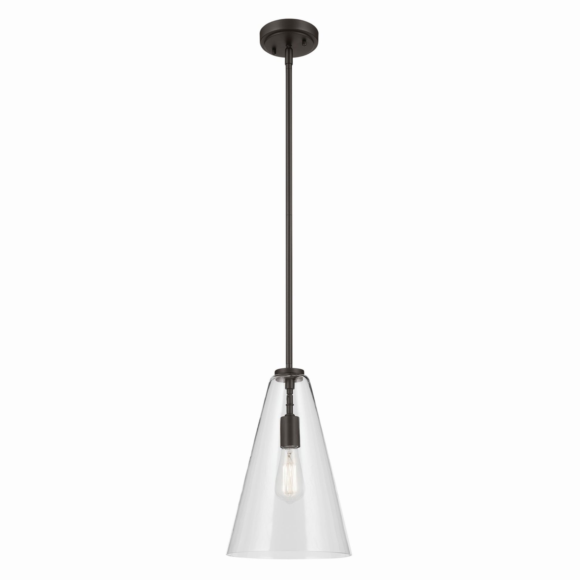 Everly 1-Light Cone Pendant Light - Bees Lighting
