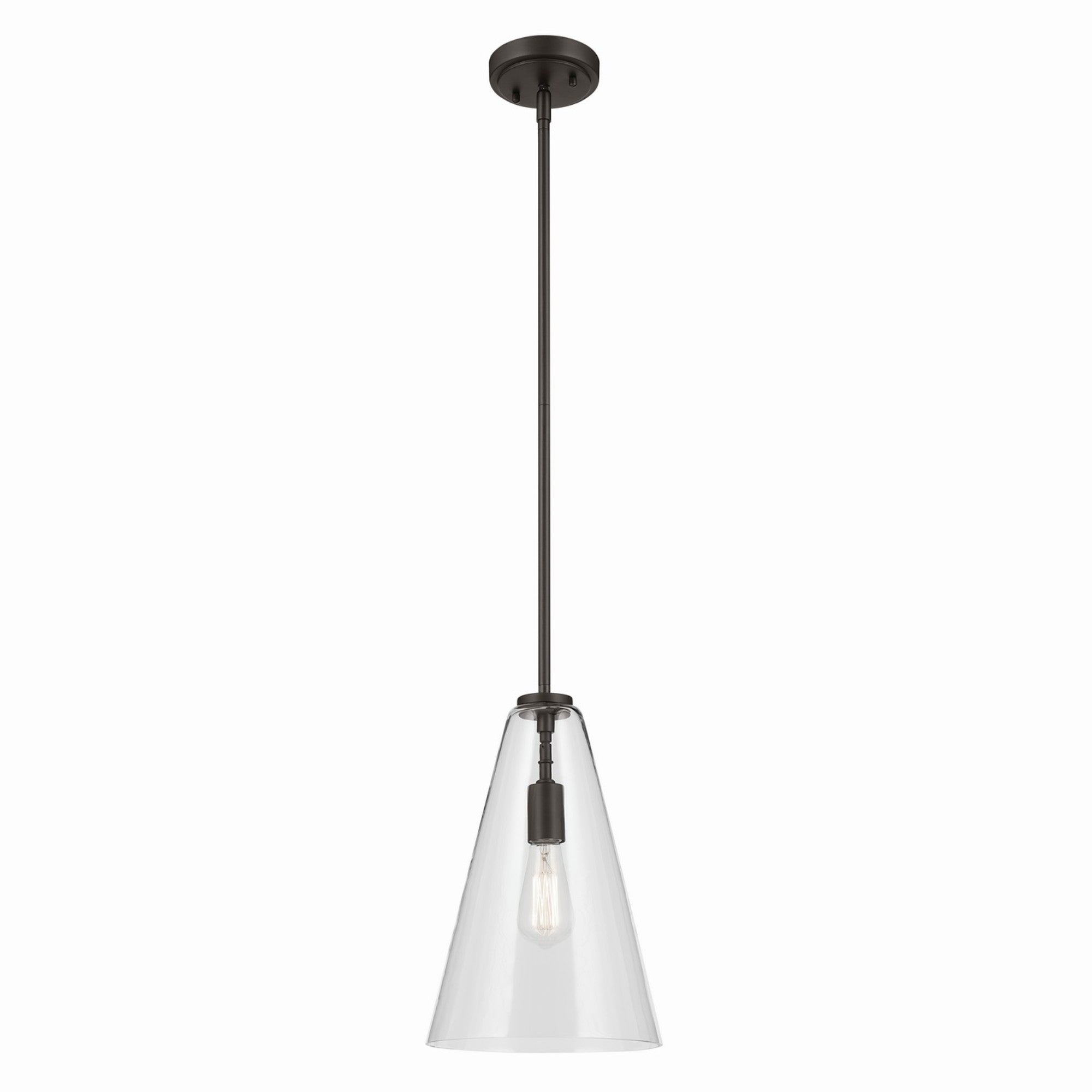 Everly 1-Light Cone Pendant Light - Bees Lighting