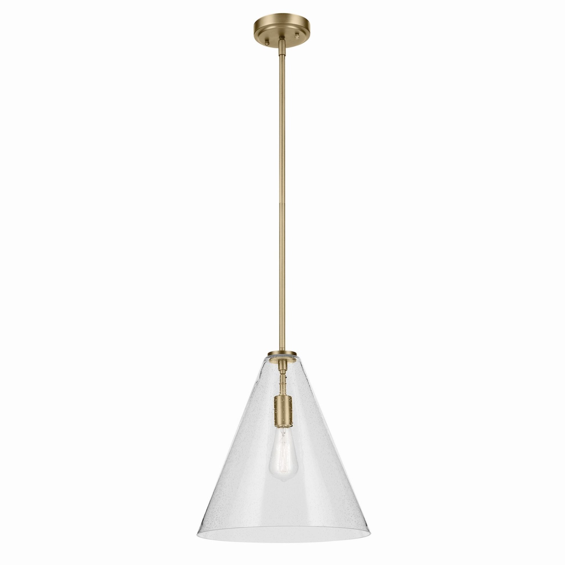 Everly 1-Light Cone Pendant Light - Bees Lighting