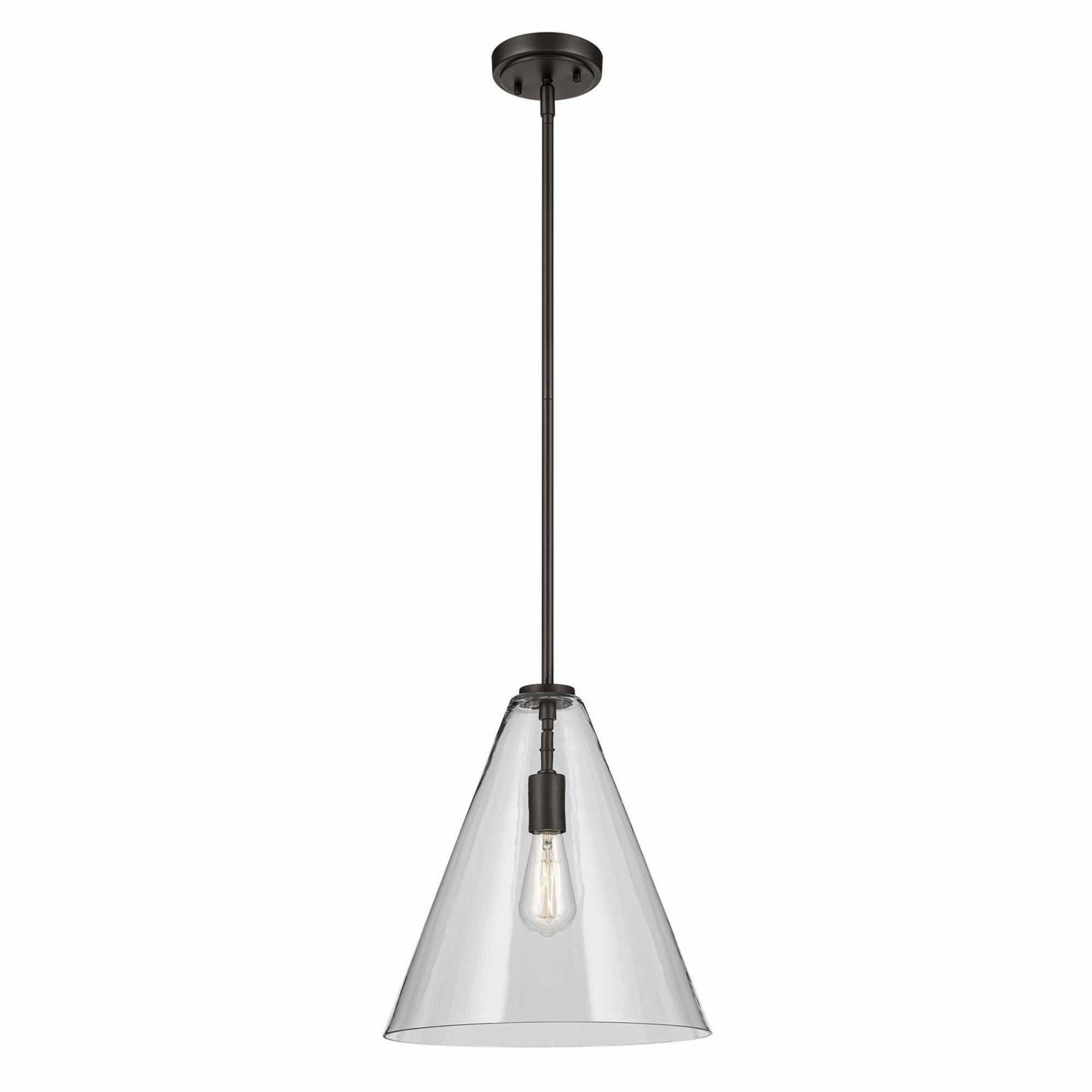 Everly 1-Light Cone Pendant Light - Bees Lighting