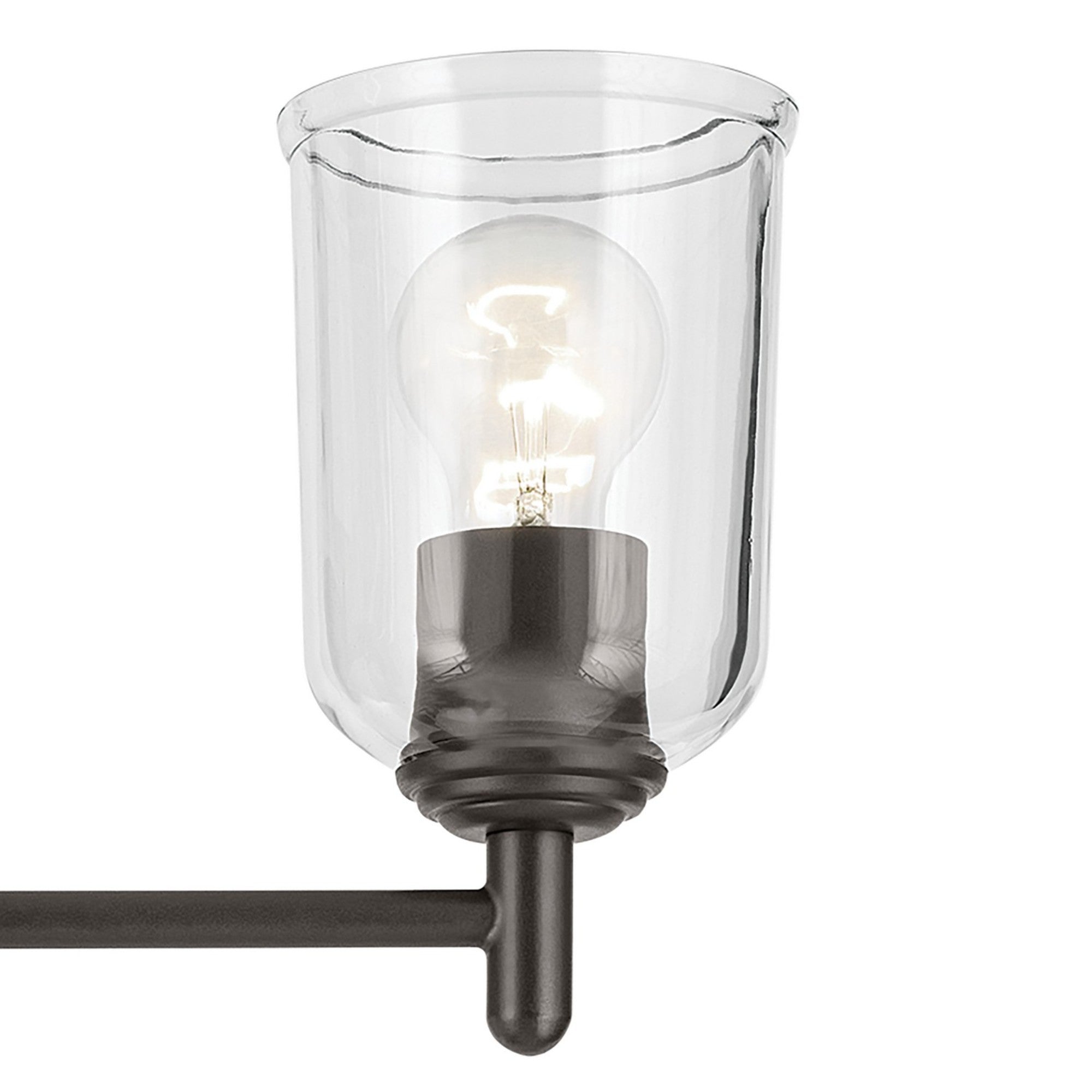 Shailene 13" 2-Light Bath Vanity Light, Olde Bronze Finish, Clear Glass - Bees Lighting