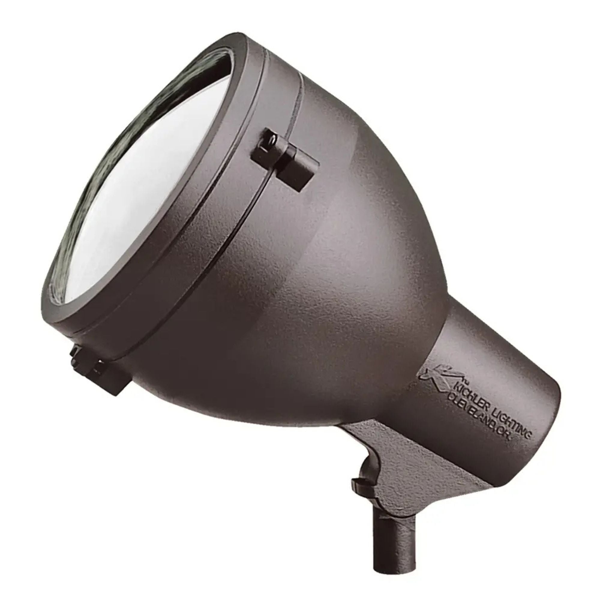 120V Large 7" Accent Flood Light, Textured Architectural Bronze