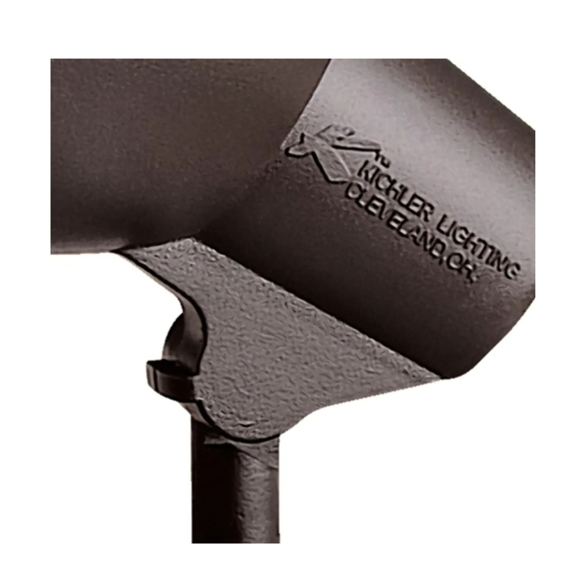 120V Large 7" Accent Flood Light, Textured Architectural Bronze