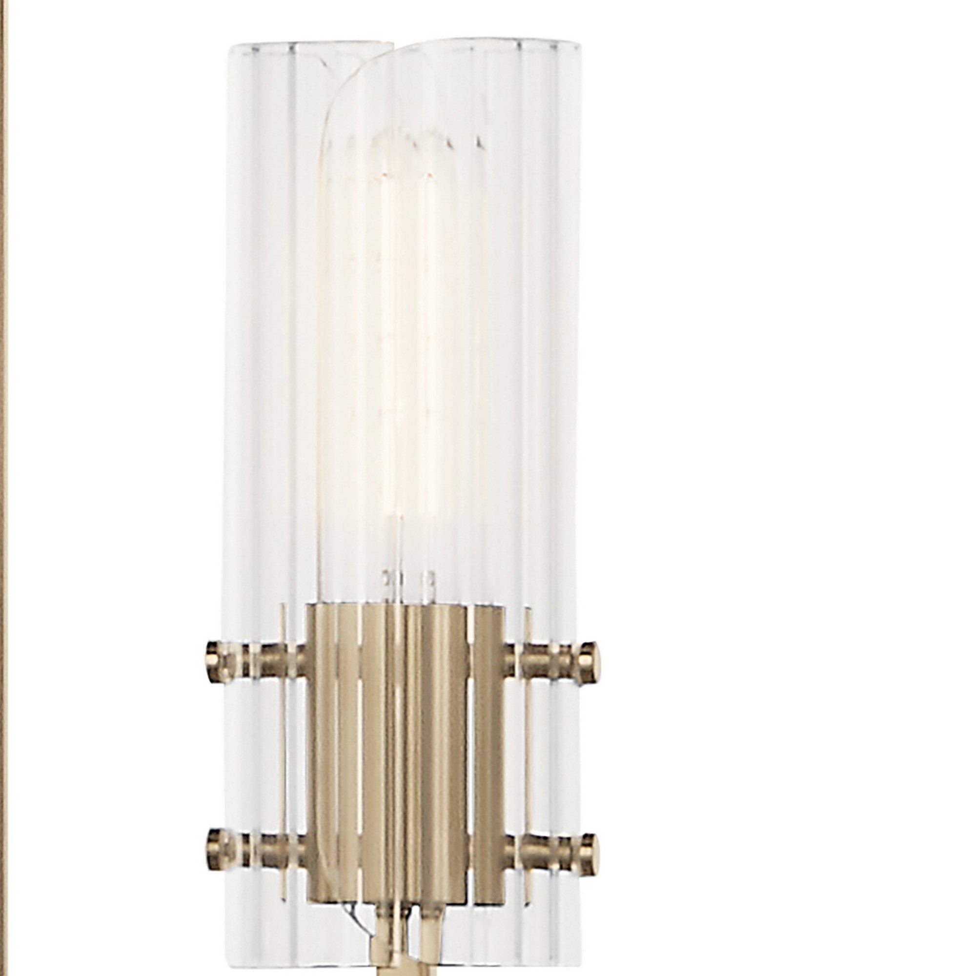 Velestino 40" 8-Light Chandelier, Champagne Bronze Finish - Bees Lighting