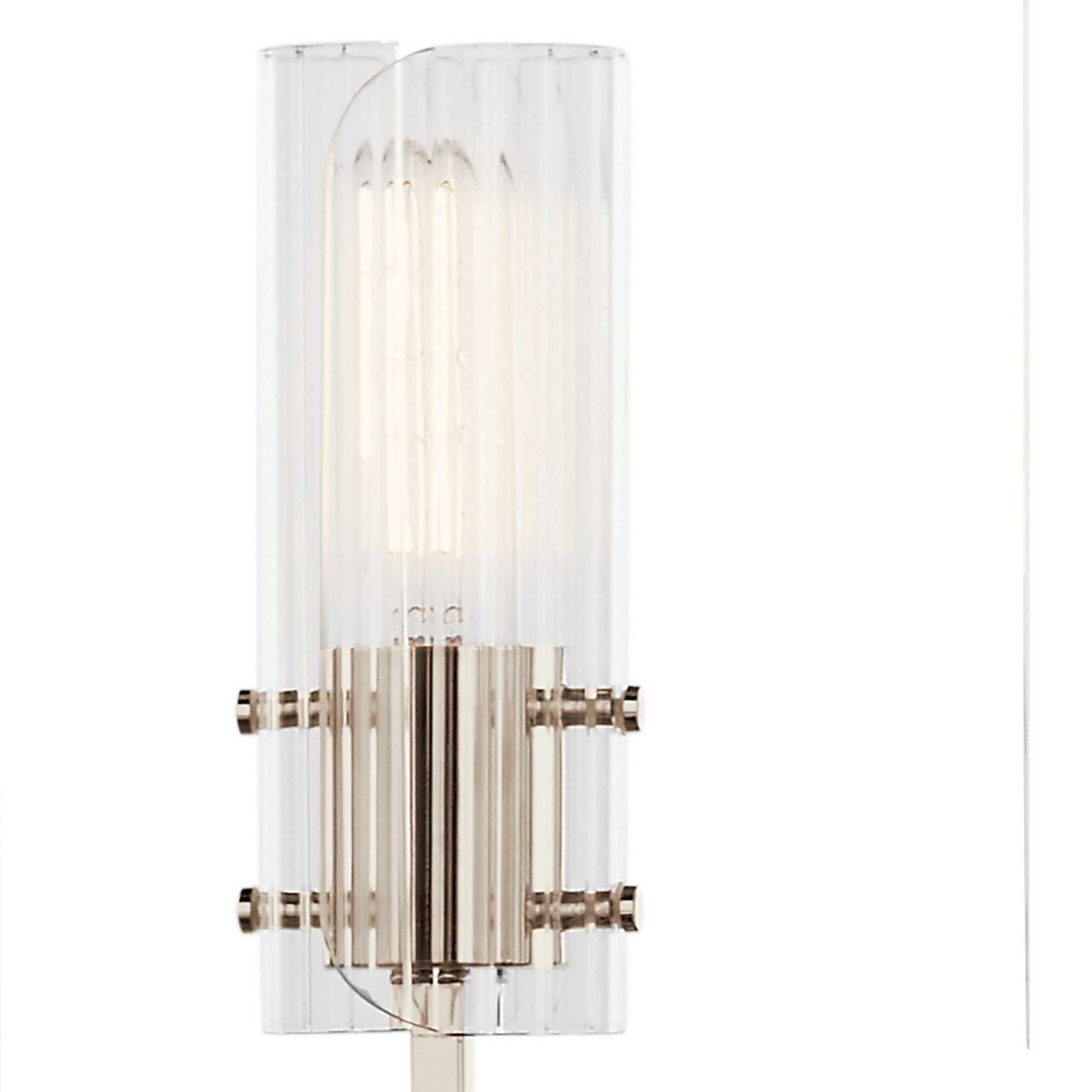 Velestino 40" 8-Light Chandelier, Polished Nickel Finish - Bees Lighting