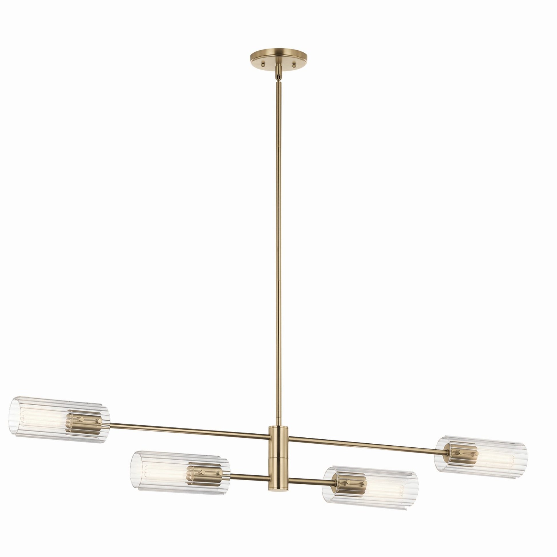 Velestino 47" 4-Light Linear Chandelier - Bees Lighting