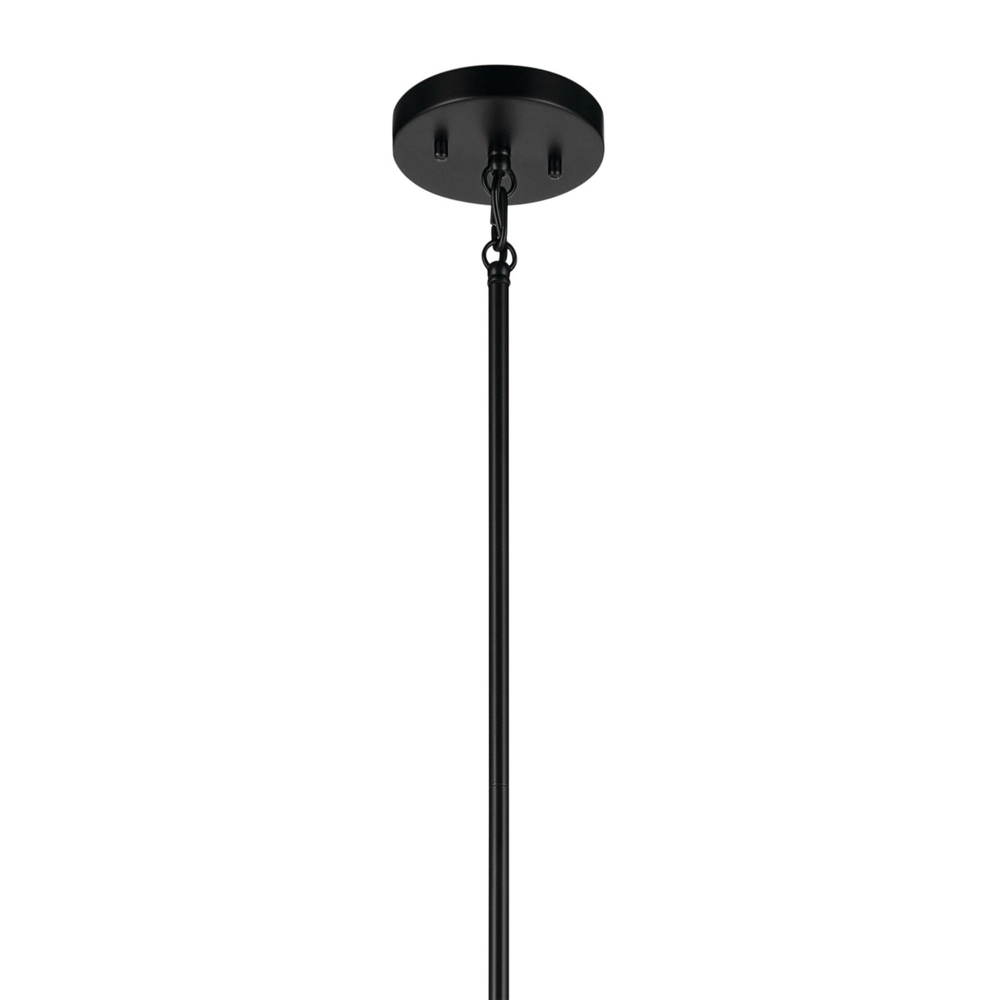 Madden 36" 8-Light Foyer Pendant, Black Finish - Bees Lighting