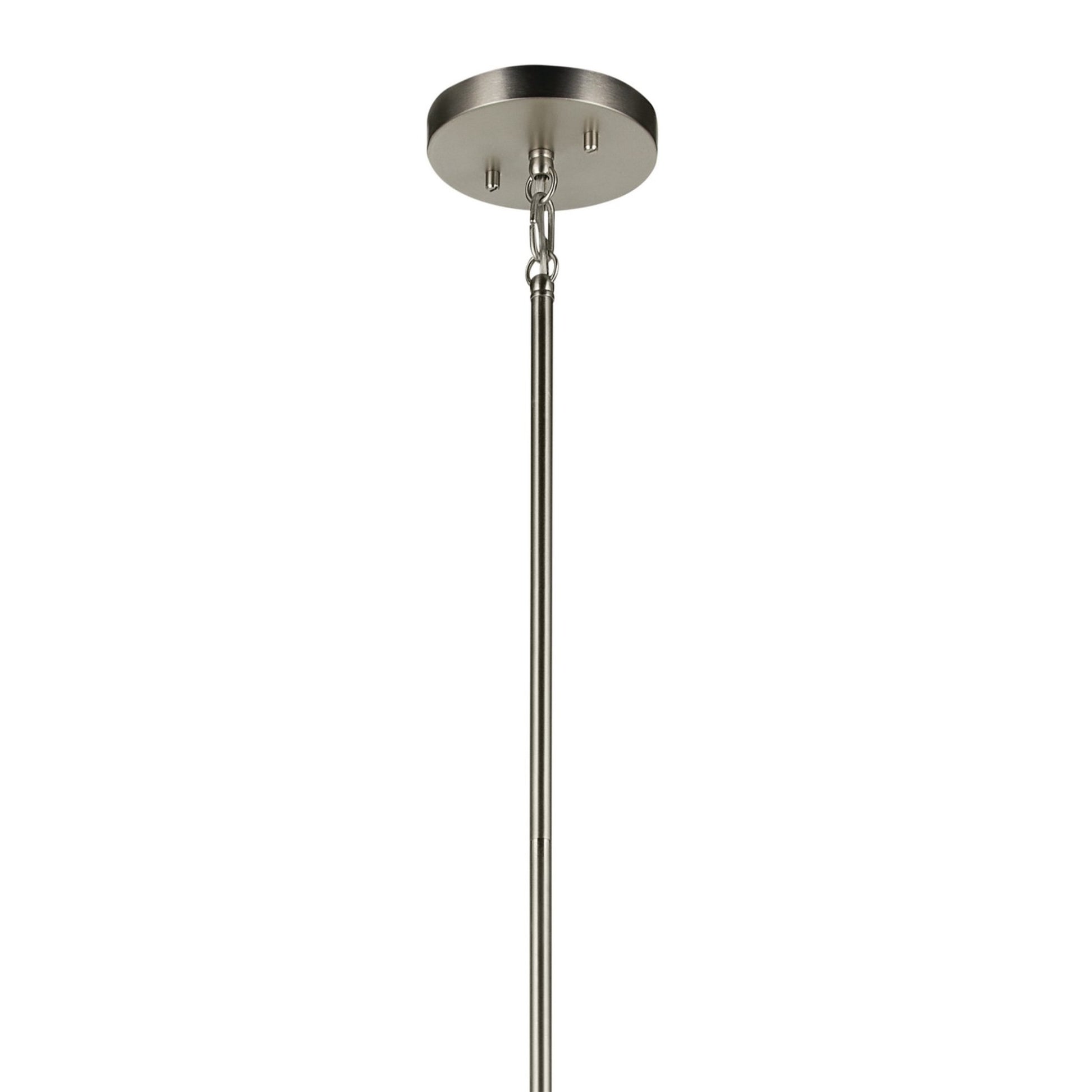 Madden 36" 8-Light Foyer Pendant, Brushed Nickel Finish - Bees Lighting