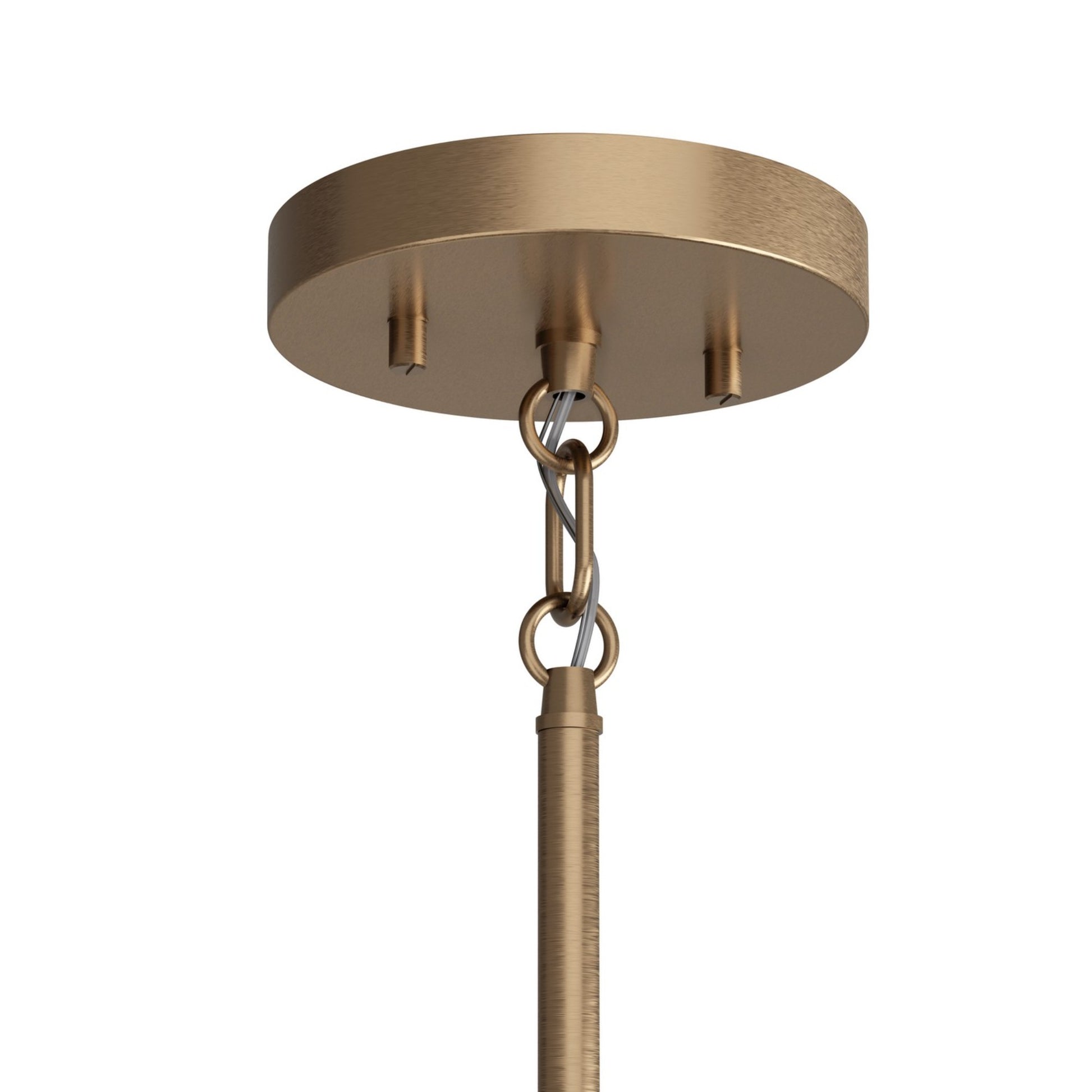 Madden 43" 8-Light Foyer Pendant, Champagne Bronze Finish - Bees Lighting