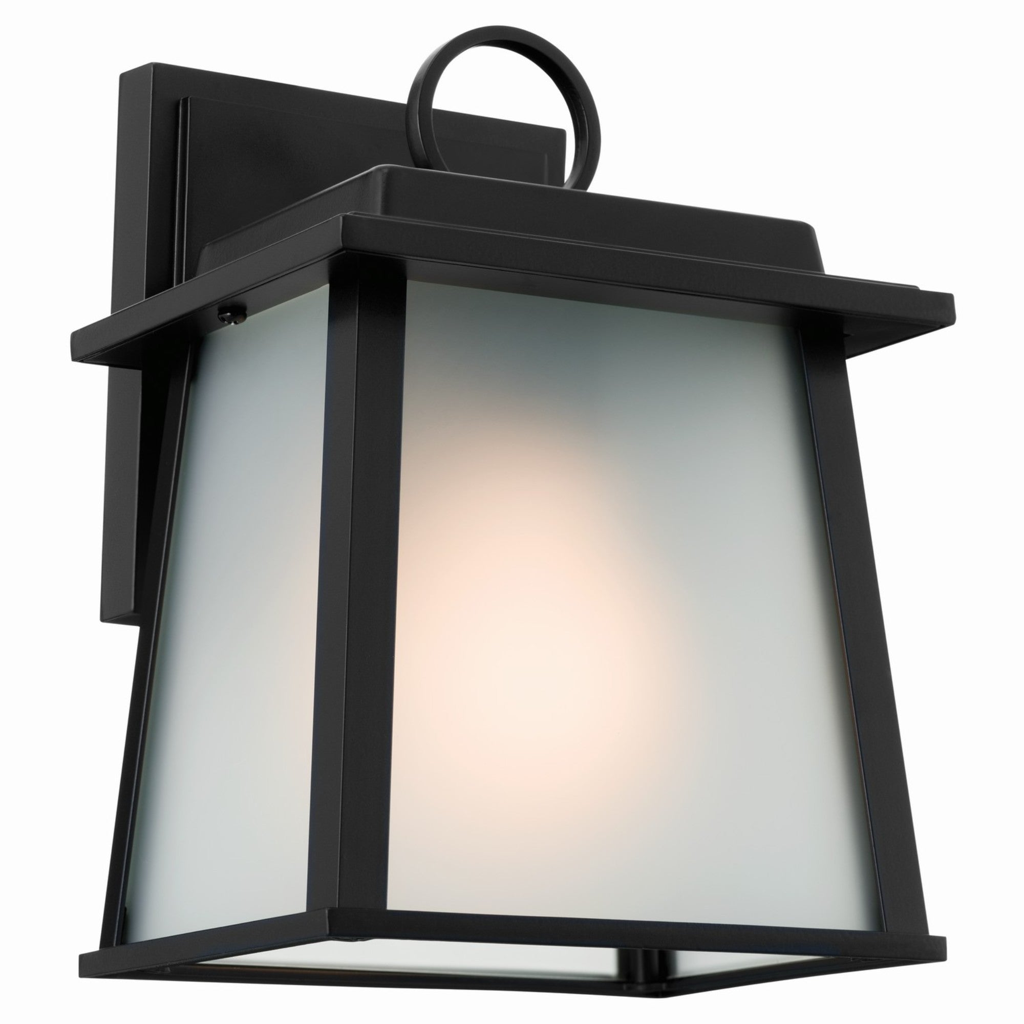 Noward 9" Outdoor Wall Light, Black Finish - Bees Lighting