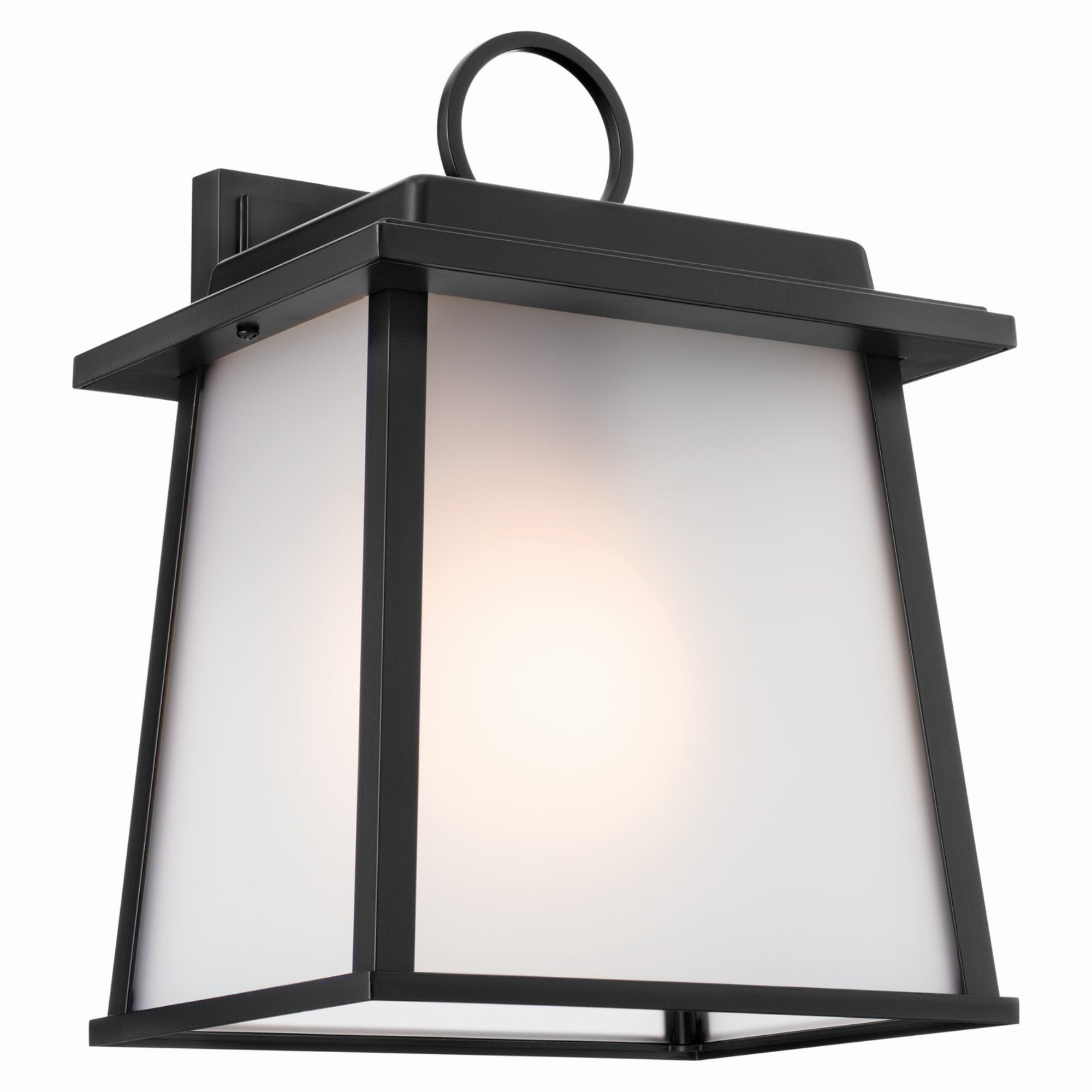 Noward 12" Outdoor Wall Light, Black Finish - Bees Lighting