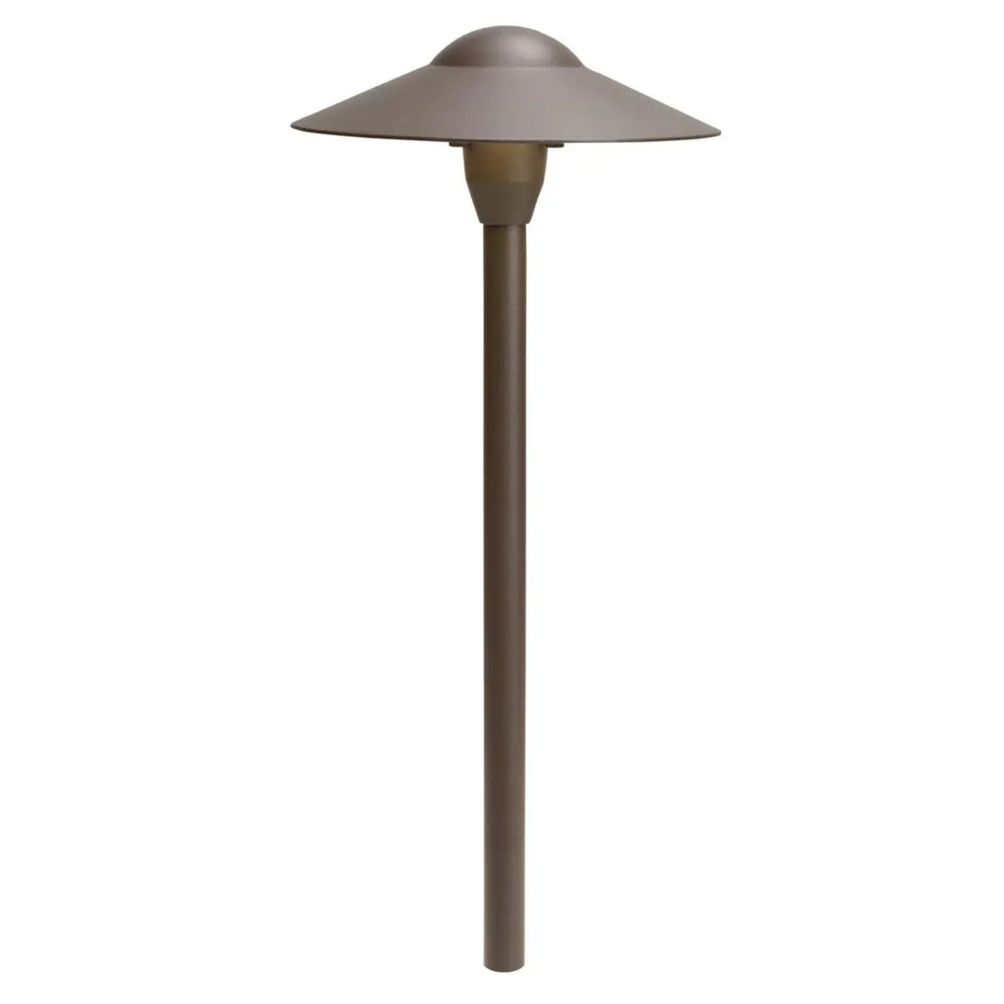LED Retrofit 8" Dome Path Light, Textured Architectural Bronze