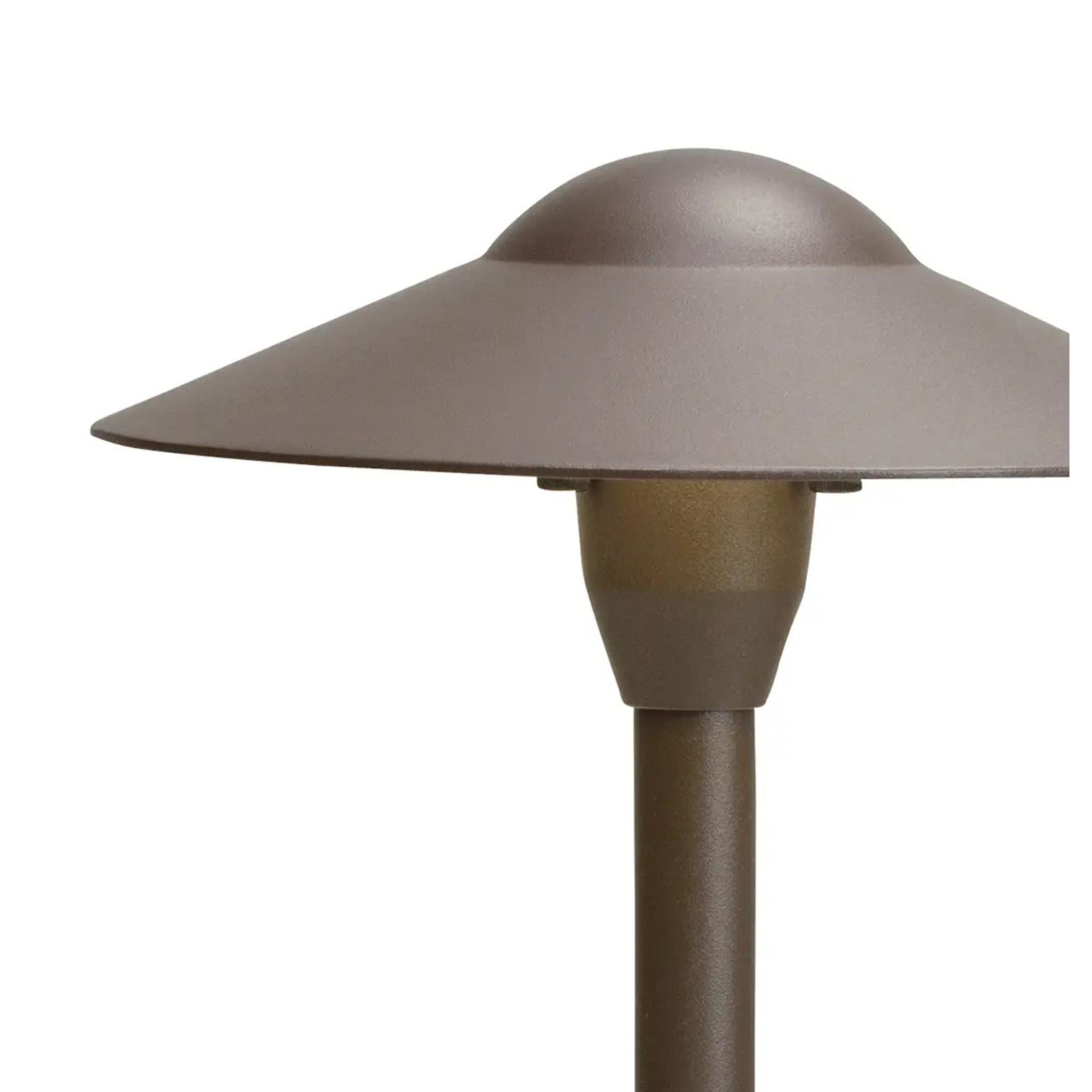 LED Retrofit 8" Dome Path Light, Textured Architectural Bronze