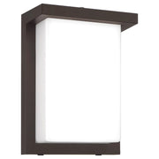 Sequoia 8" LED Outdoor Wall Sconce, Black Finish - Bees Lighting
