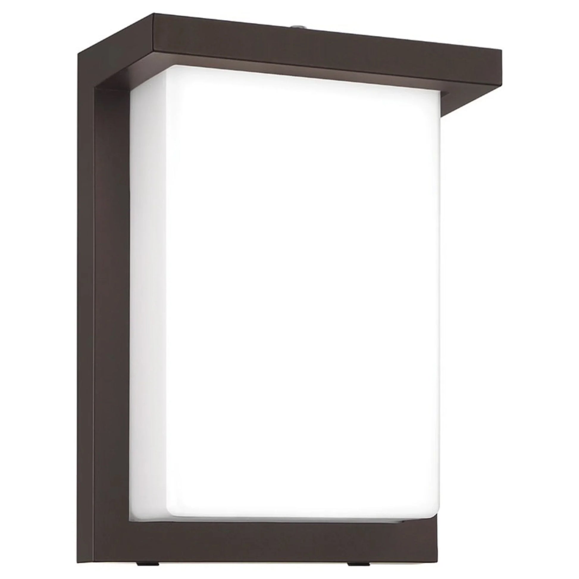 Sequoia 8" LED Outdoor Wall Sconce, Black Finish - Bees Lighting