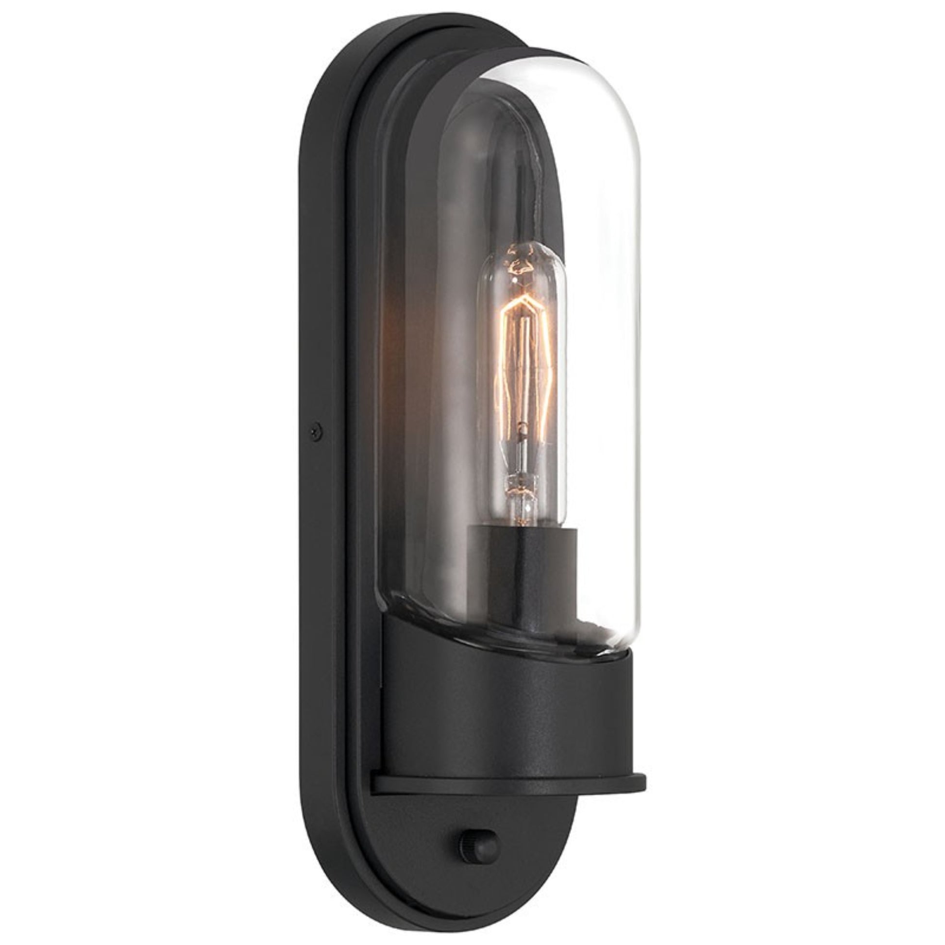 Magnolia 13" Outdoor Wall Mount, Black Finish - Bees Lighting