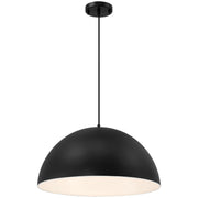Huck 20" Pendant, Matte Black Finish - Bees Lighting