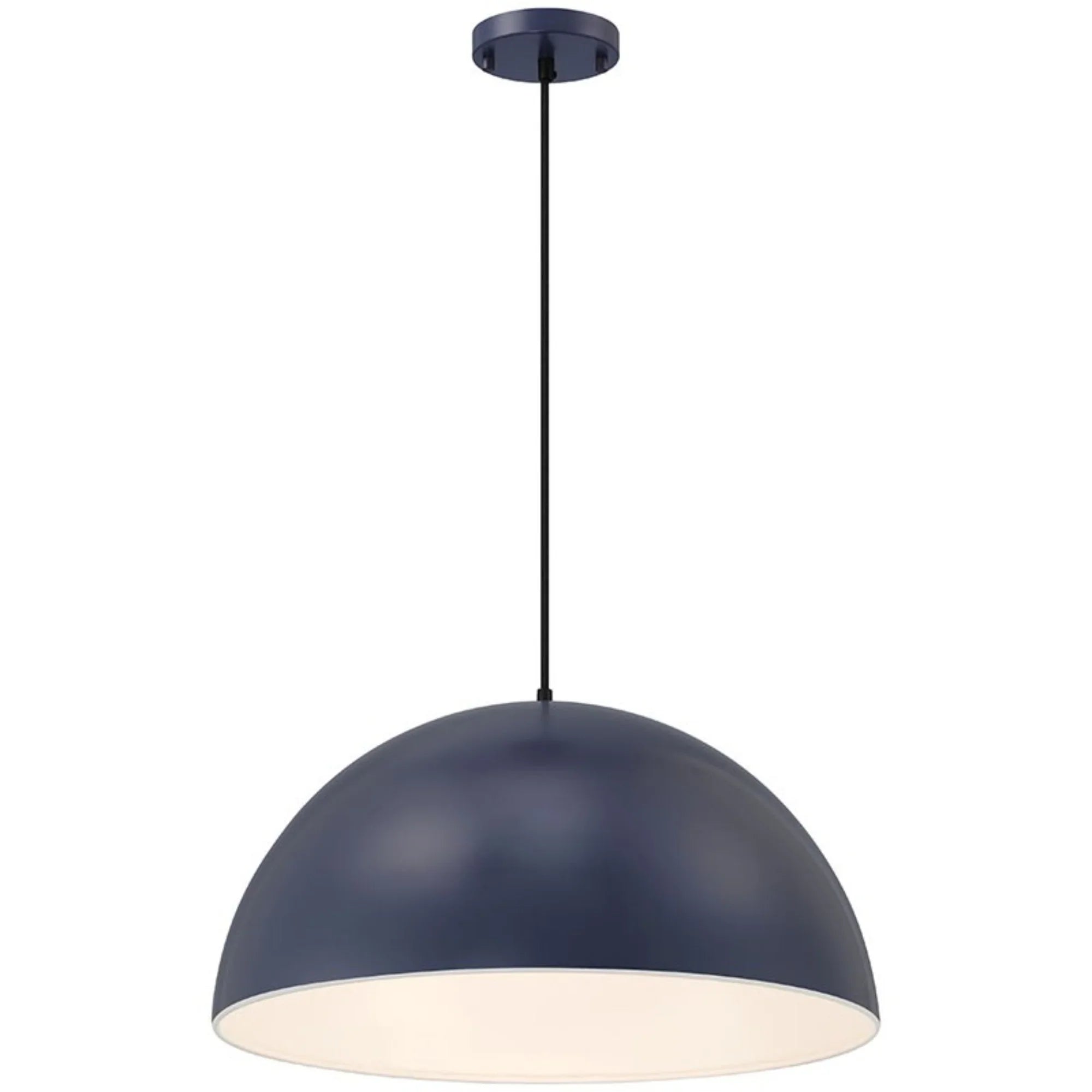 Huck 20" Pendant, Navy Finish - Bees Lighting