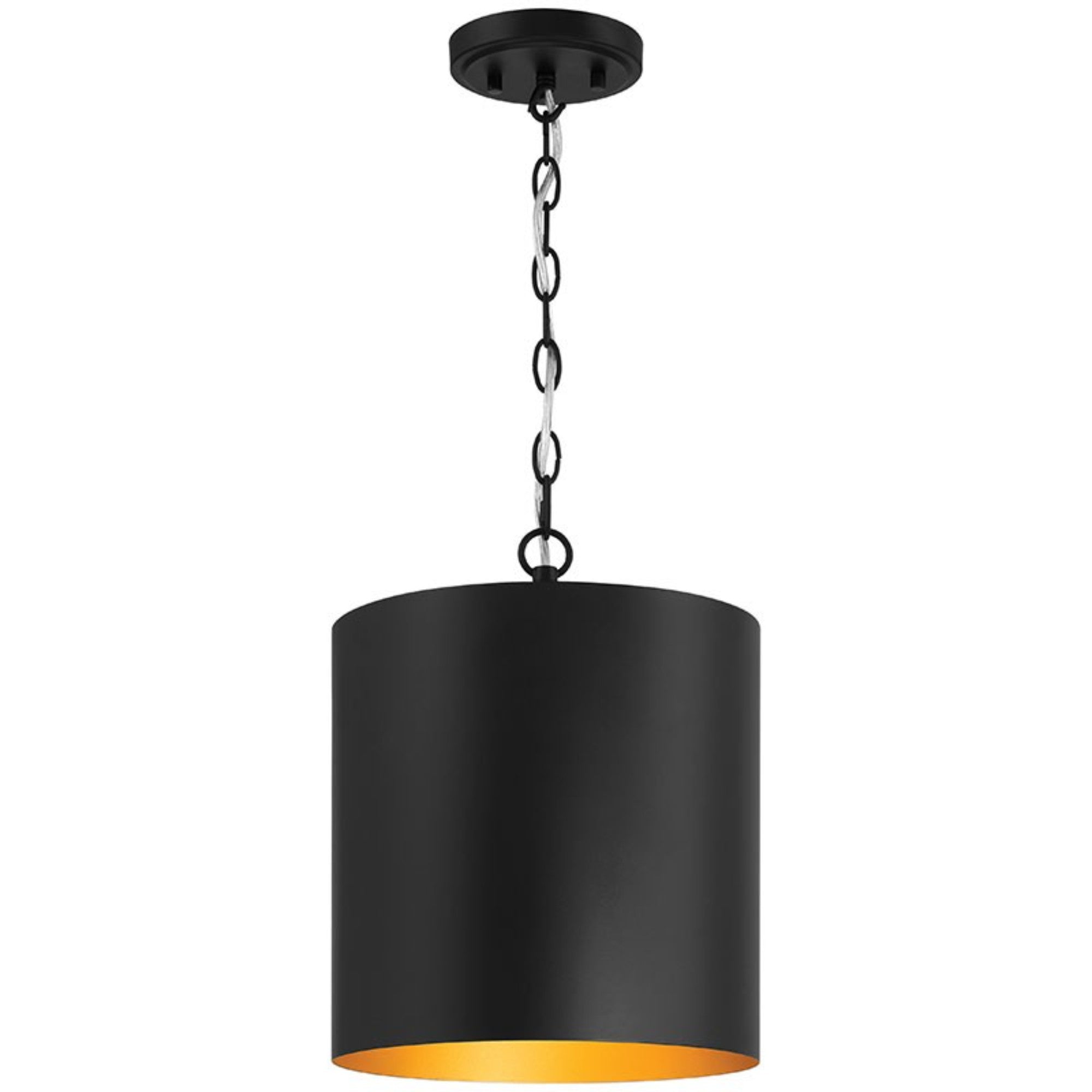 Knox 11" Pendant, Matte Black Finish