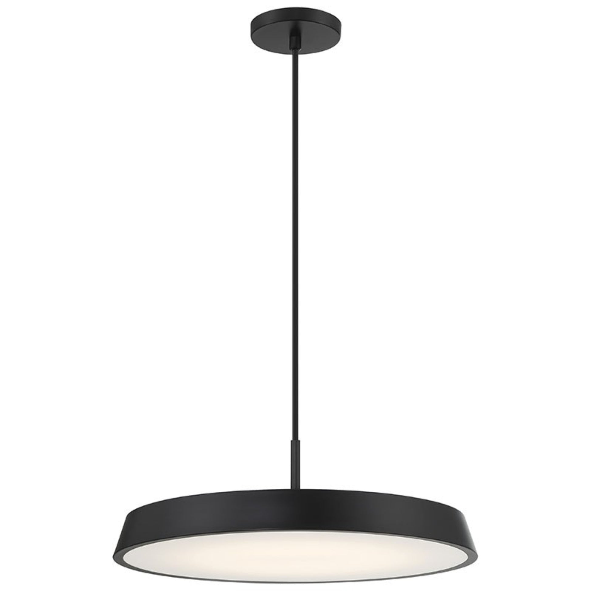 Tallinn 18" LED Pendant, Matte Black Finish - Bees Lighting