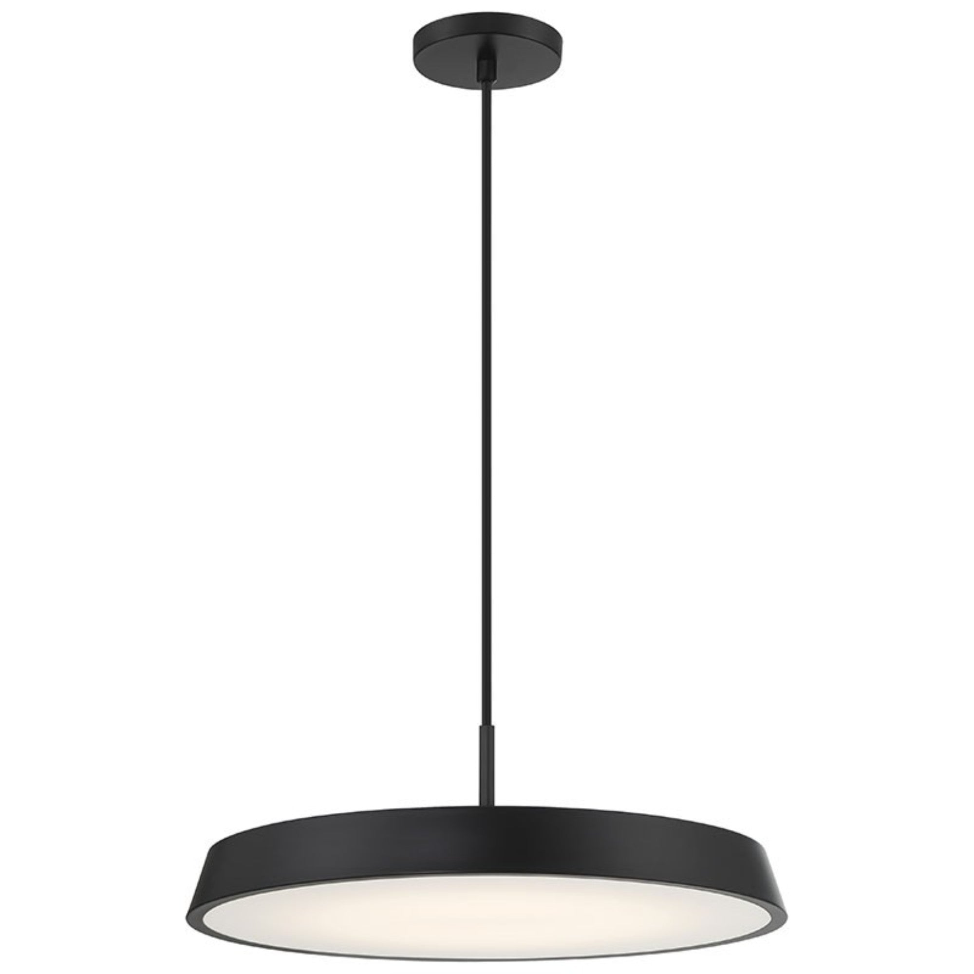 Tallinn 18" LED Pendant, Matte Black Finish - Bees Lighting