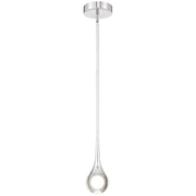 Georgia 9" LED Pendant, Chrome Finish - Bees Lighting