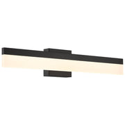 Loft Color Selectable 24" LED Vanity, Matte Black Finish - Bees Lighting