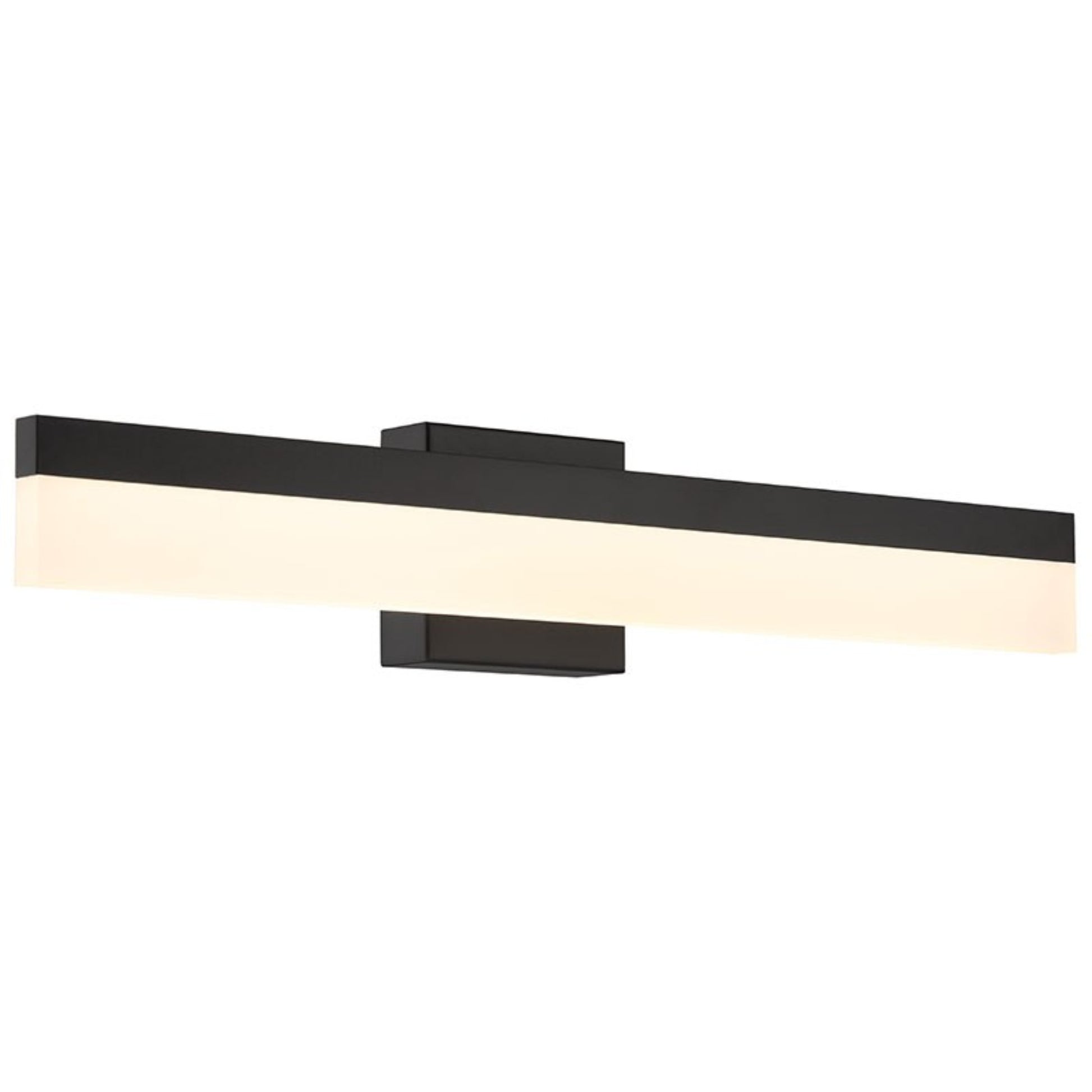 Loft Color Selectable 24" LED Vanity, Matte Black Finish - Bees Lighting