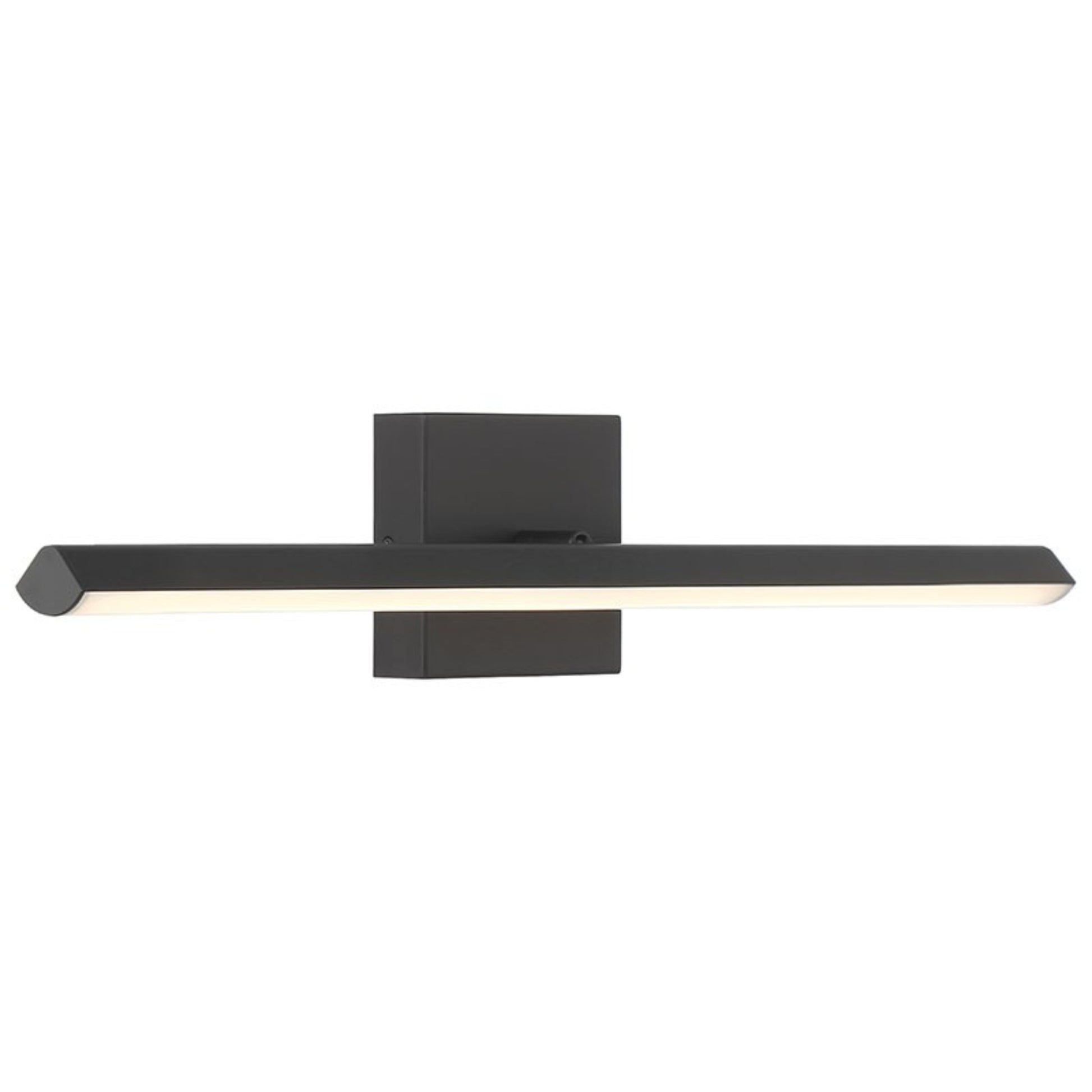 Float 18" LED Vanity, Matte Black Finish - Bees Lighting