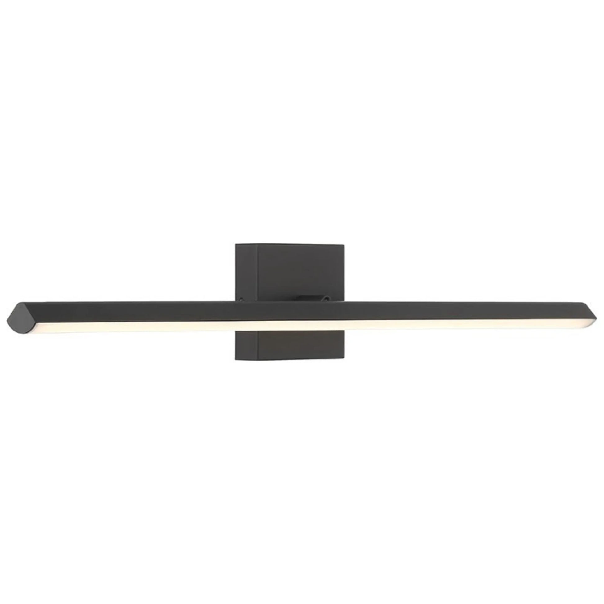 Float 24" LED Vanity, Matte Black Finish - Bees Lighting