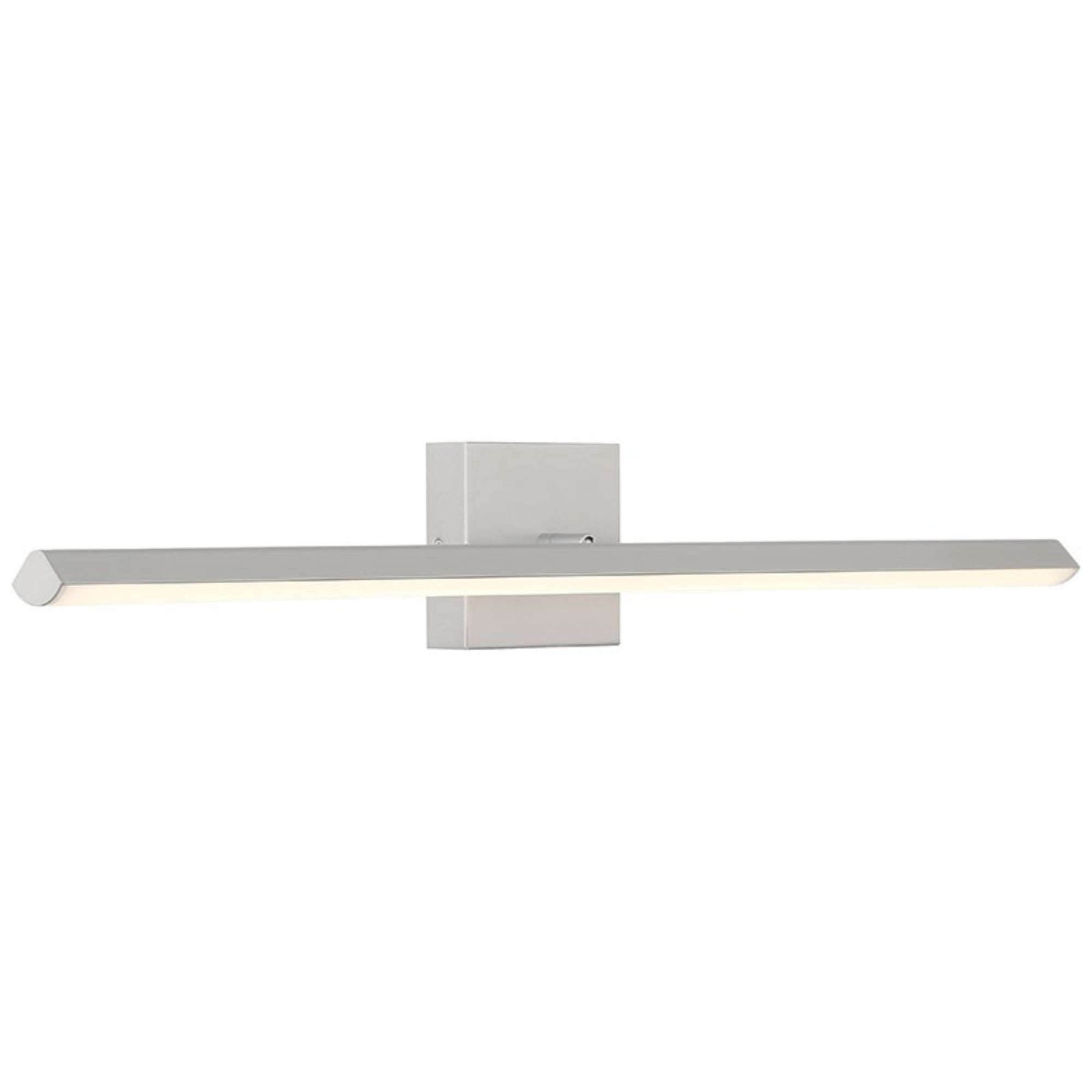 Float 24" LED Vanity, Silver Finish - Bees Lighting