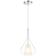 Ray 14" Pendant, Chrome Finish - Bees Lighting