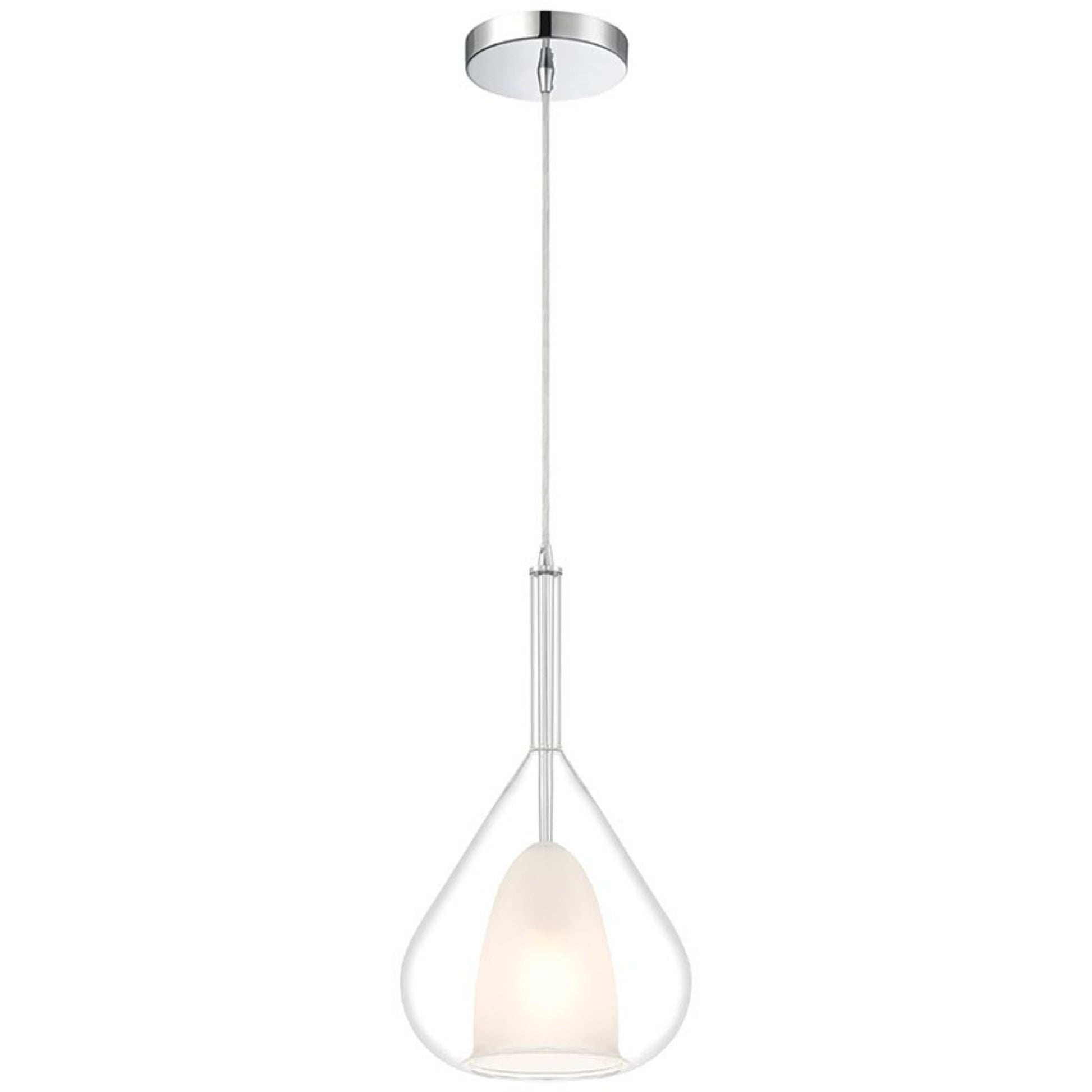 Ray 14" Pendant, Chrome Finish - Bees Lighting