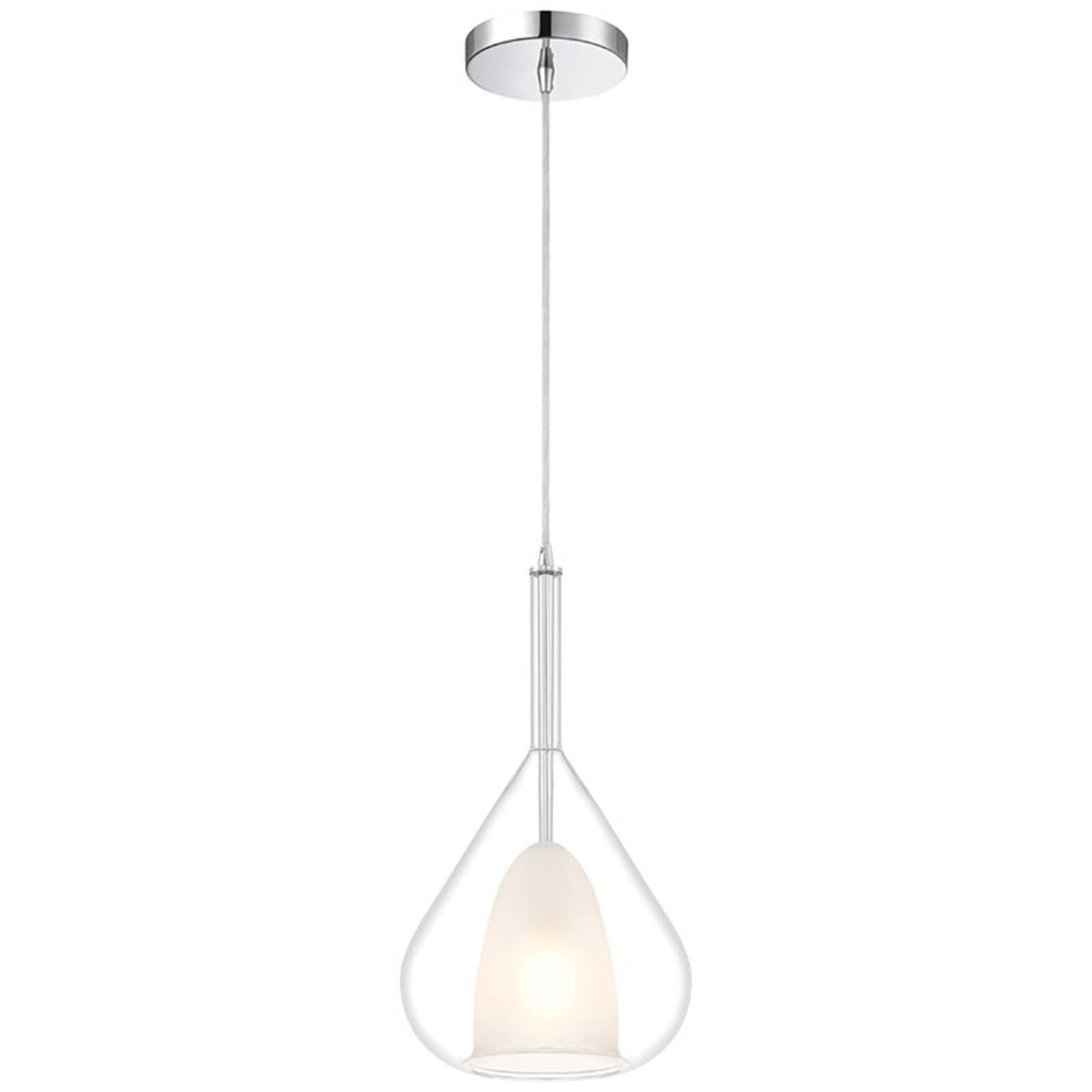 Ray 14" Pendant, Chrome Finish - Bees Lighting