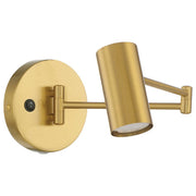 Austin 13" LED Reading Light, Antique Brushed Brass Finish - Bees Lighting