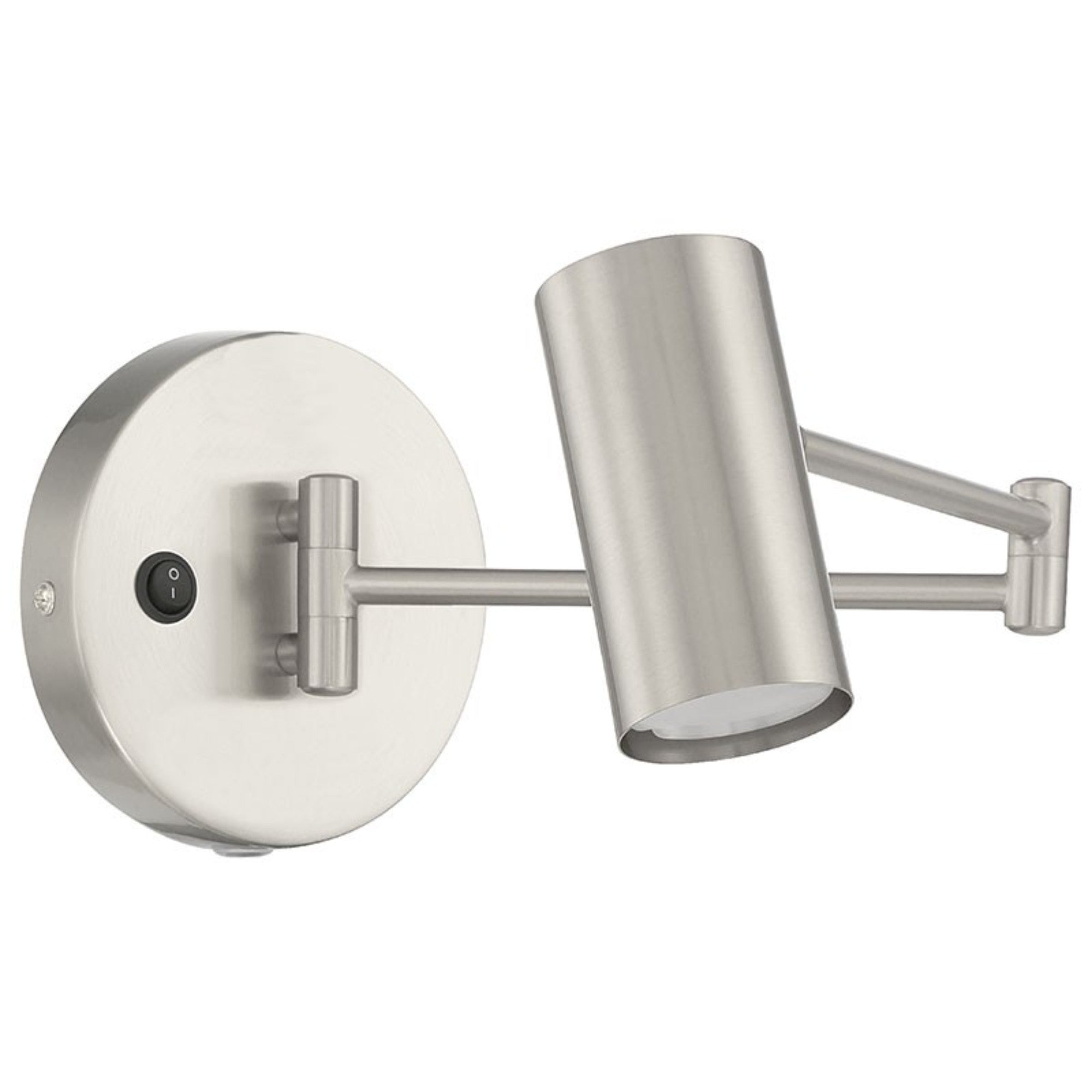Austin 13" LED Reading Light, Brushed Steel Finish - Bees Lighting