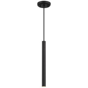 Pipeline 16" LED Pendant, Matte Black Finish - Bees Lighting