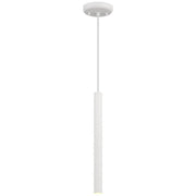 Pipeline 16" LED Pendant, Matte White Finish - Bees Lighting