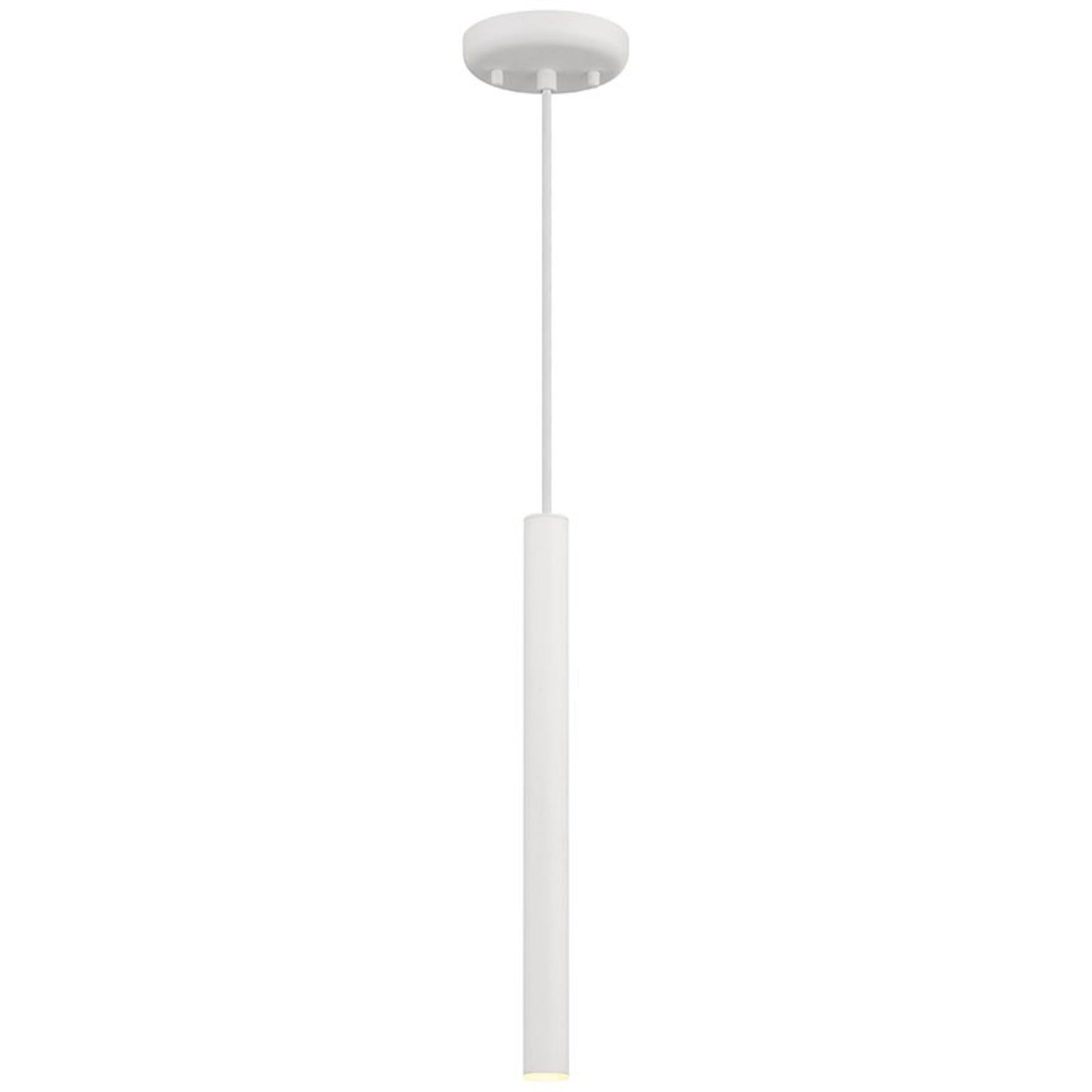 Pipeline 16" LED Pendant, Matte White Finish - Bees Lighting
