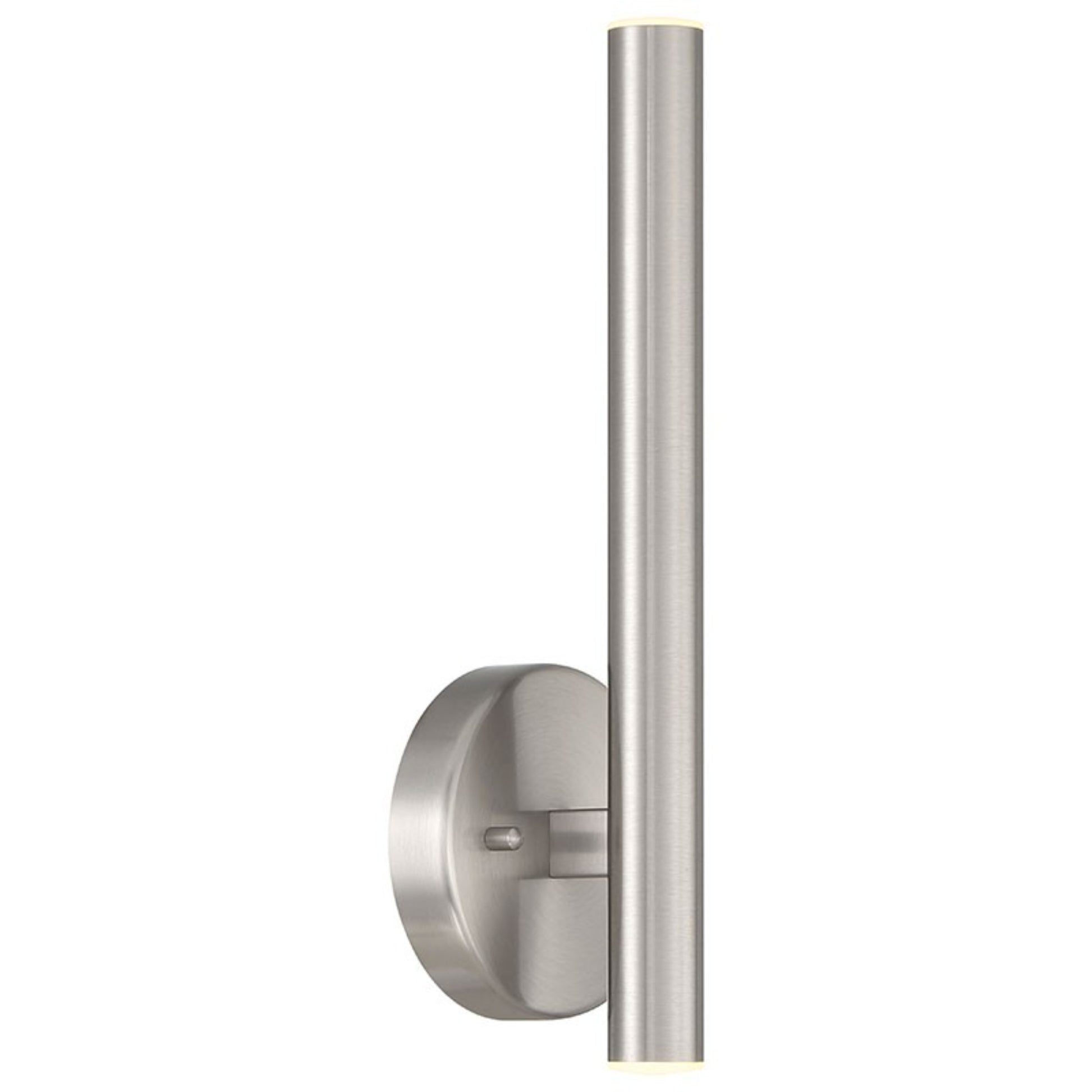 Pipeline 14" LED Wall Sconce, Brushed Steel Finish - Bees Lighting