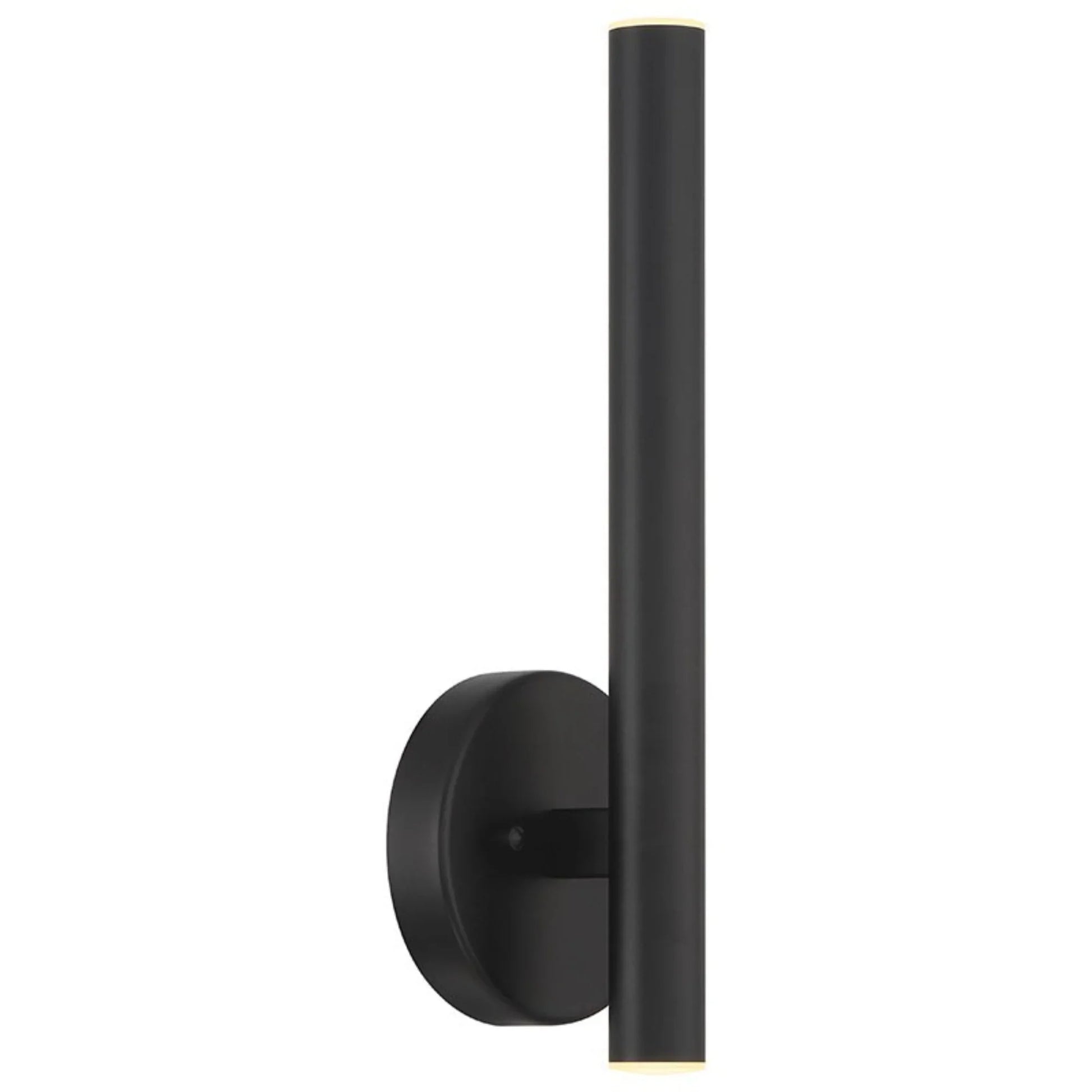 Pipeline 14" LED Wall Sconce, Matte Black Finish - Bees Lighting