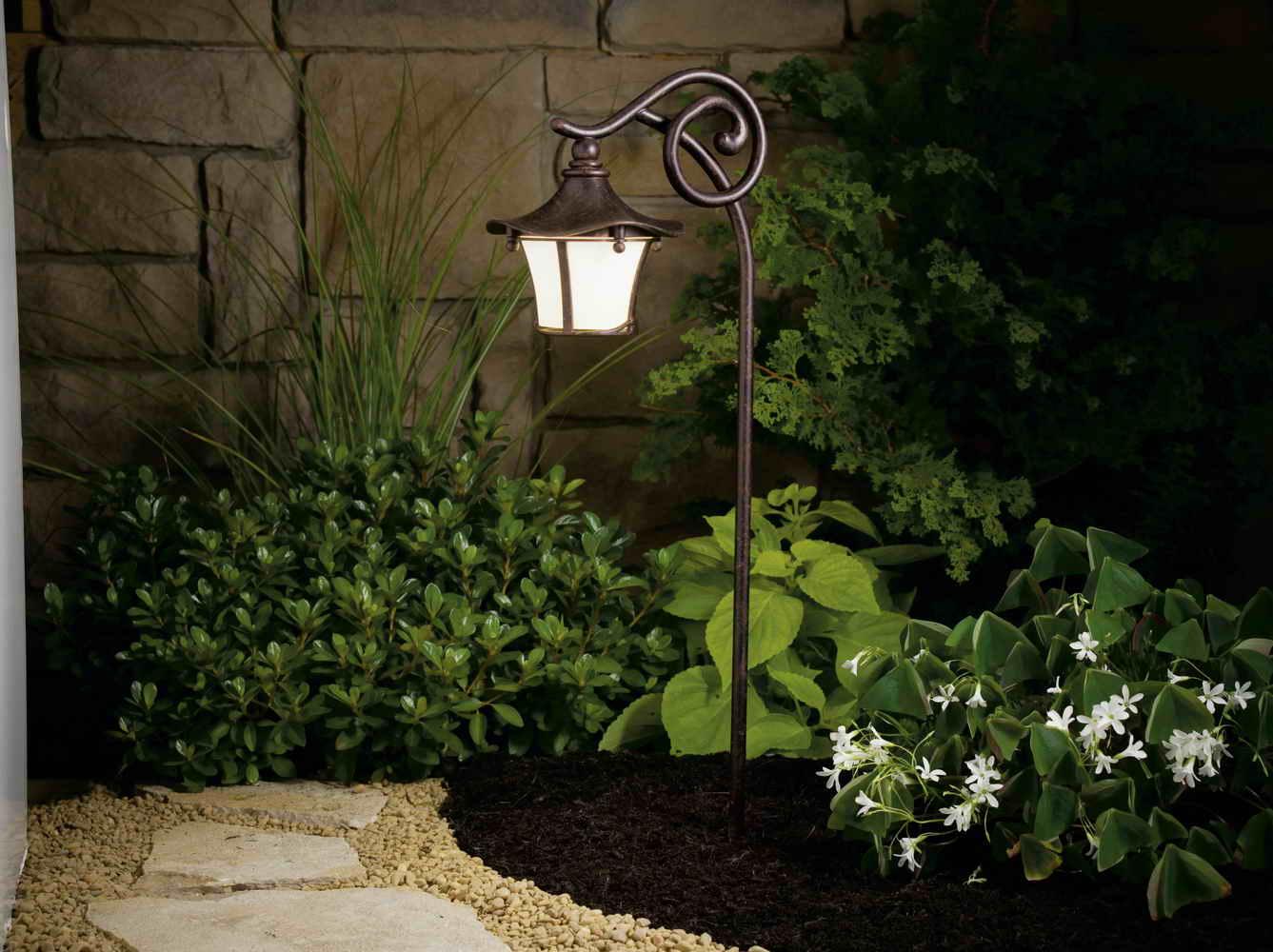Cotswold Lantern Path Light, Aged Bronze - Bees Lighting