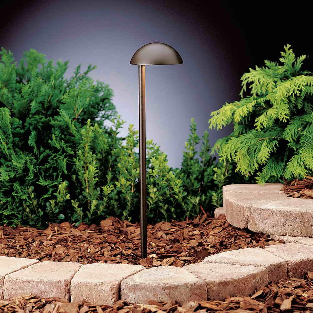 Side Mount Eclipse Path Light, Textured Architectural Bronze - Bees Lighting